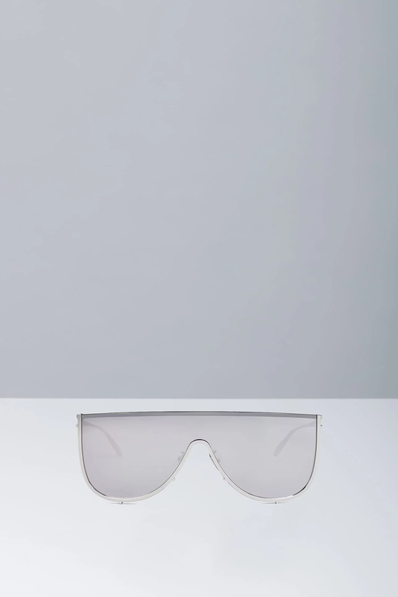 Alaïa Mask Sunglasses in Metal