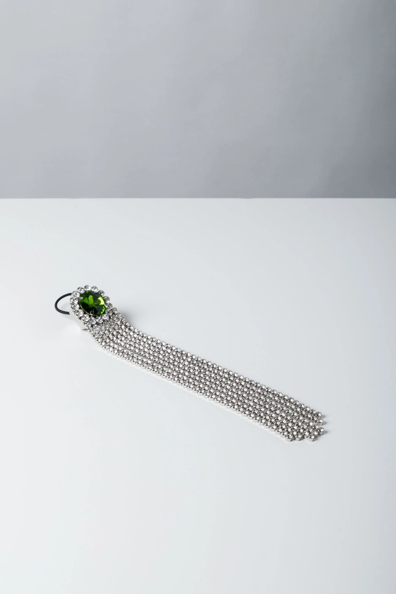 Area Gemstone Chandelier Ponytail Holder - Image 2
