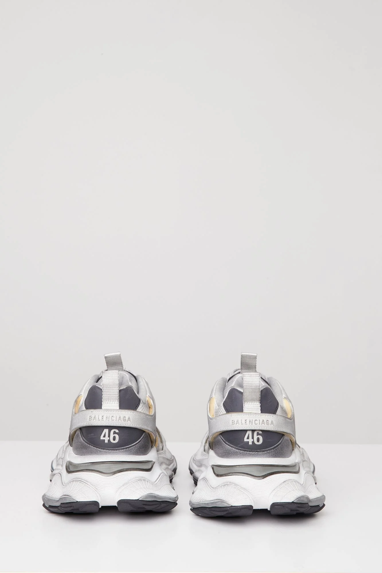 Balenciaga Cargo Sneakers in Grey - Image 4