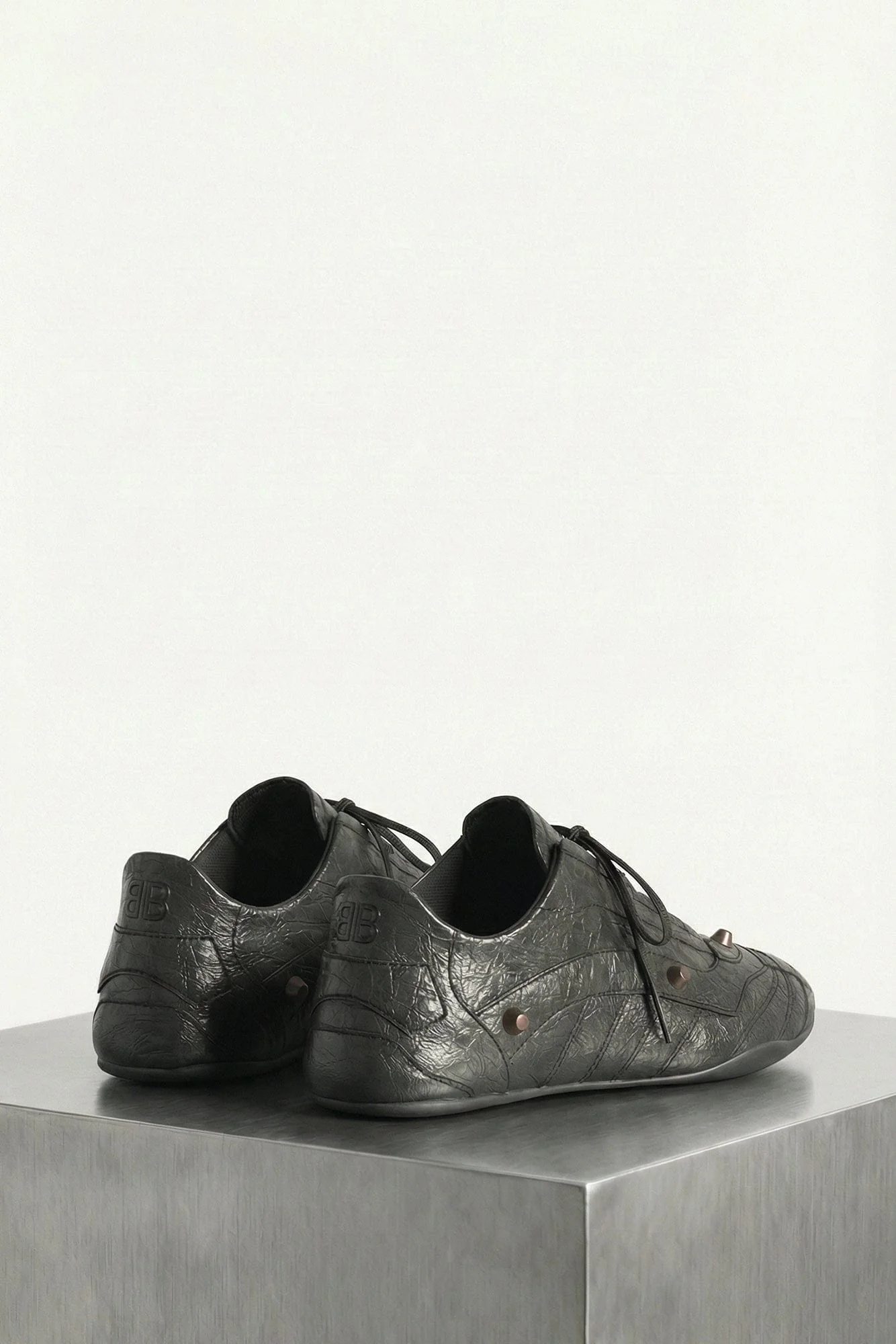 Balenciaga City Sneaker in Black and Brass SS26 - Image 3