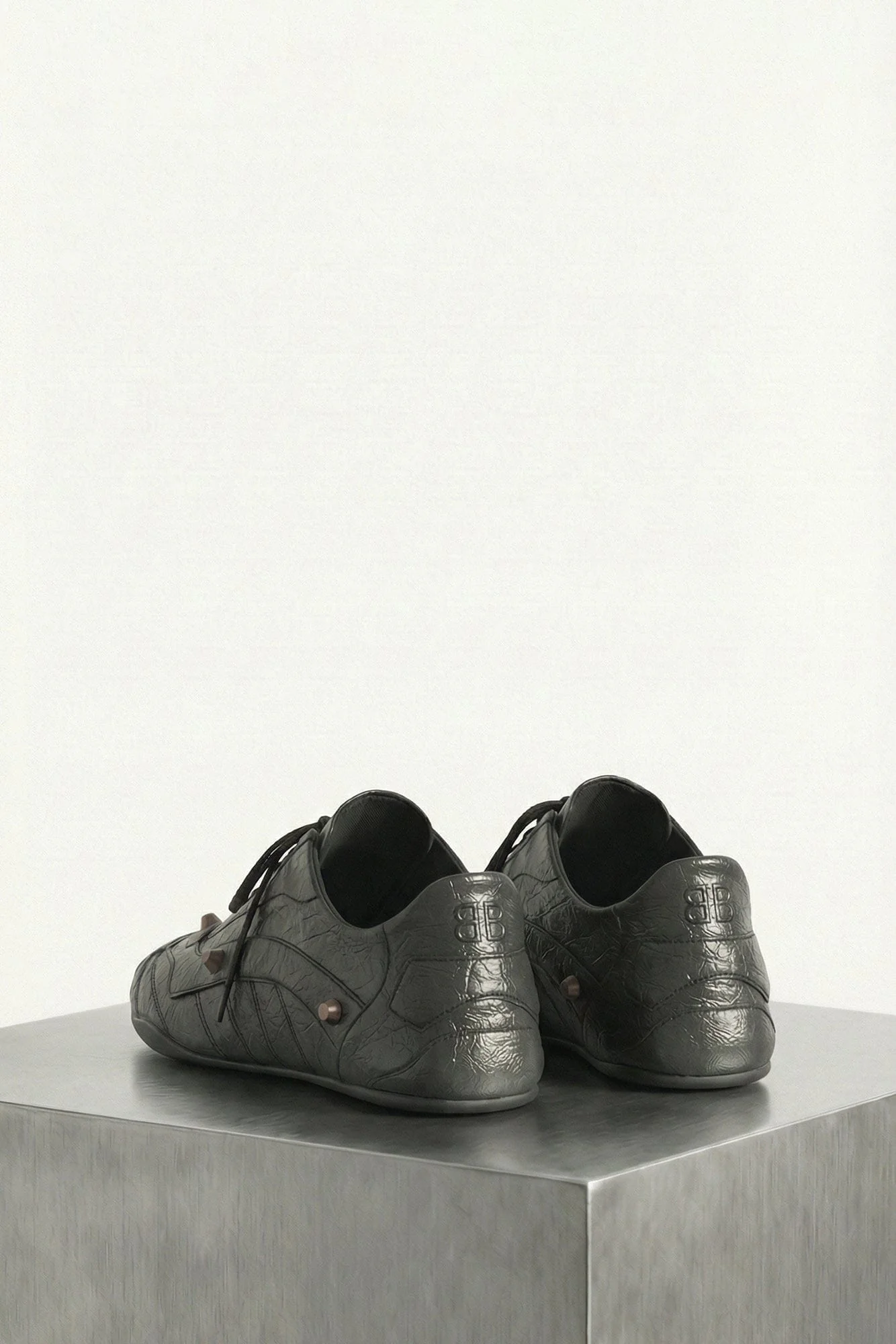 Balenciaga City Sneaker in Black and Brass SS26 - Image 4