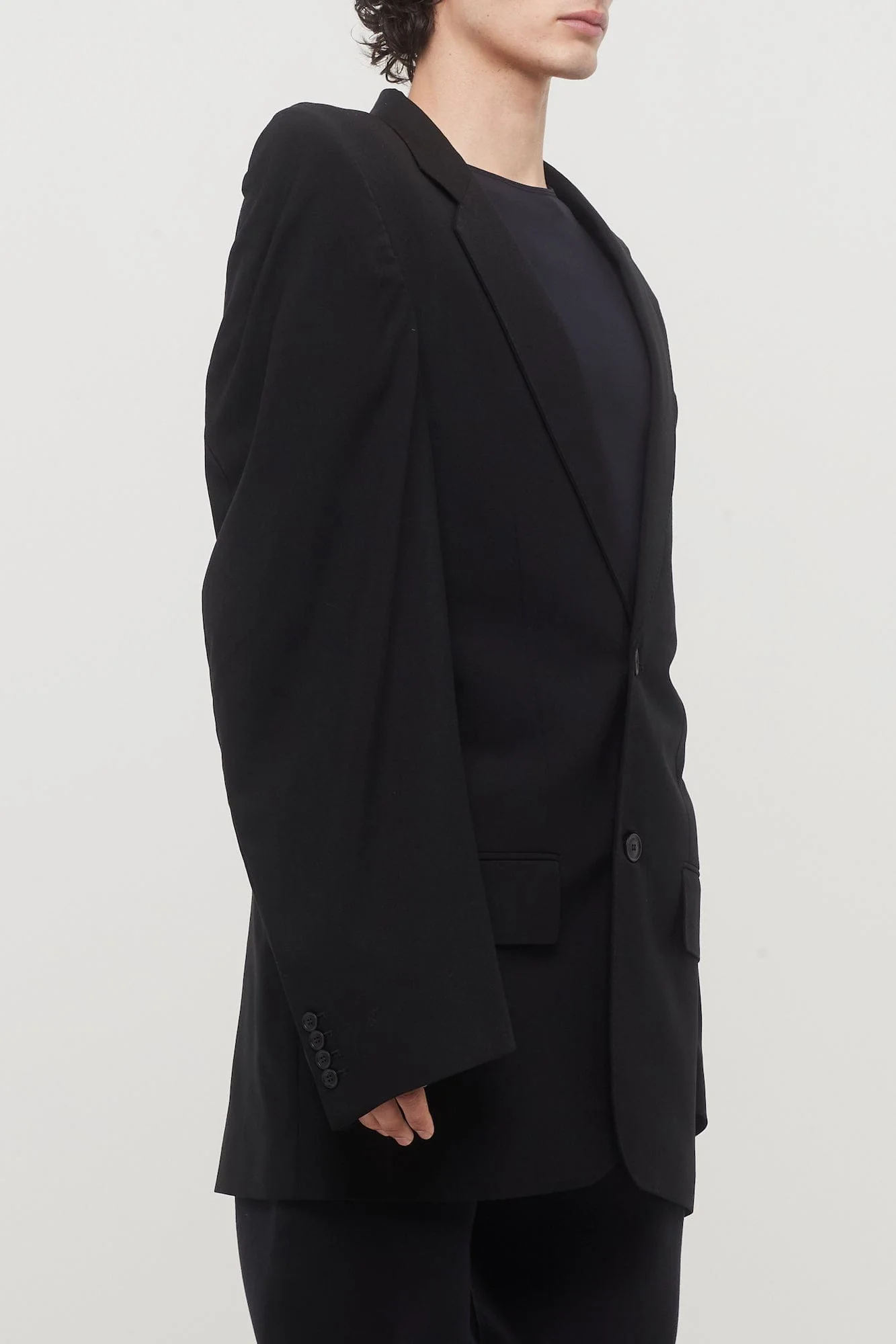 Balenciaga Cut Away Boxy Jacket - Image 6