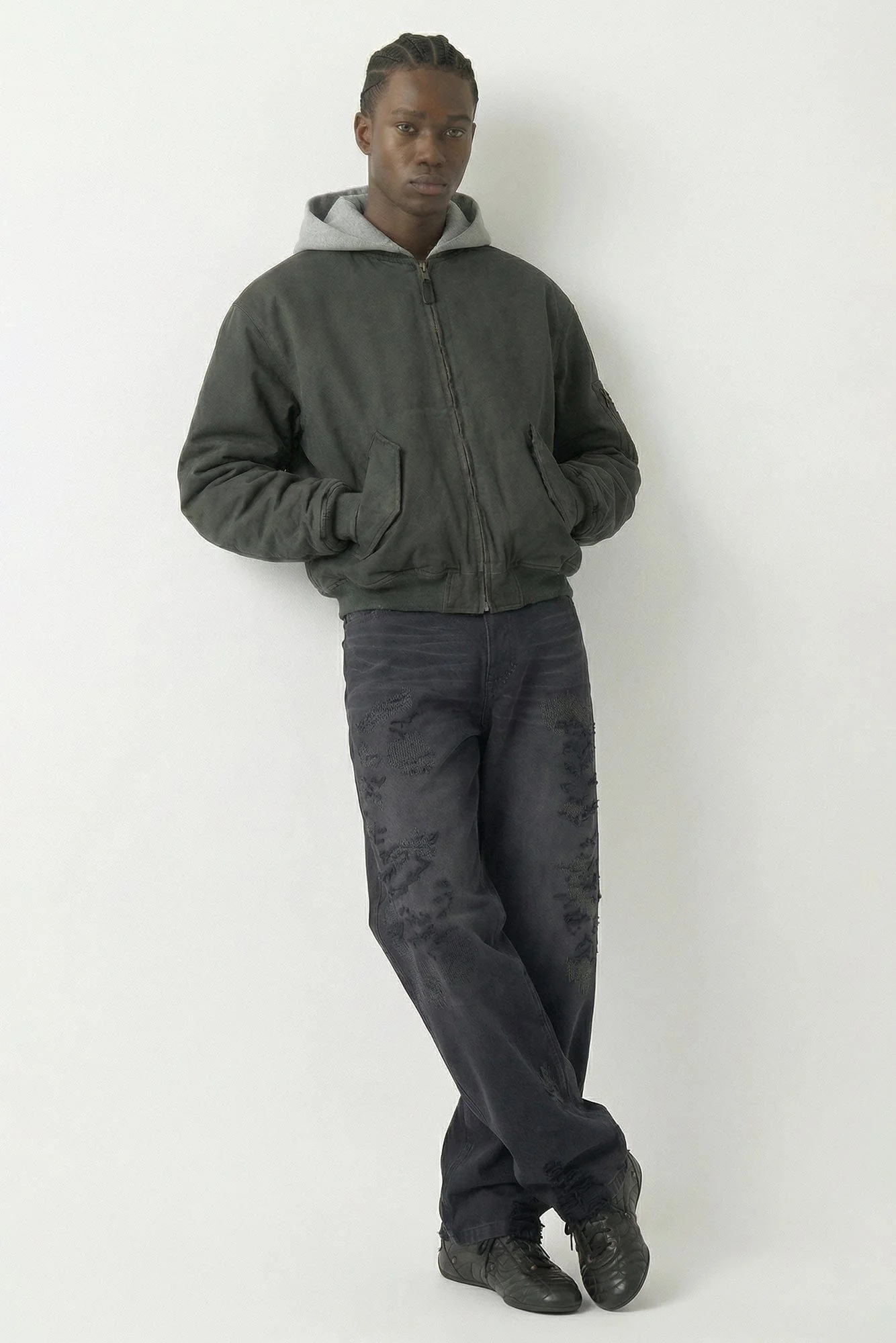 Balenciaga Hooded Bomber SS26 - Image 4