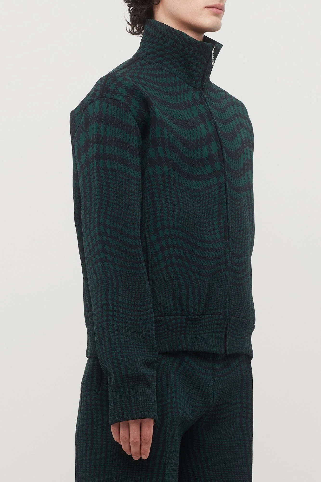 Burberry Ivy IP Pattern Zip Jacket - Image 2