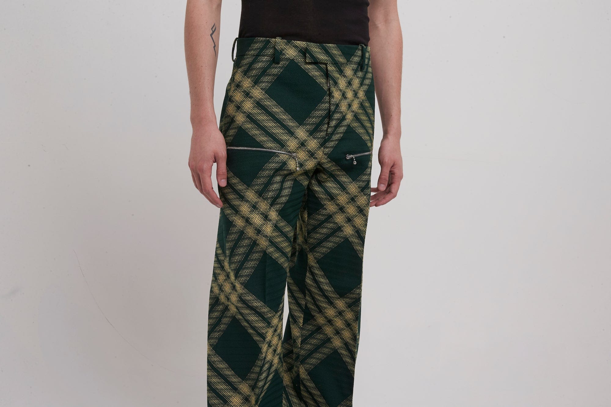 Burberry Primrose IP Check Trousers - Image 4