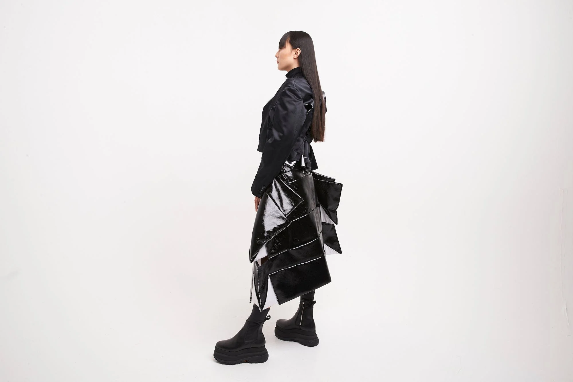 Comme des Garçons Folded Skirt - Image 6