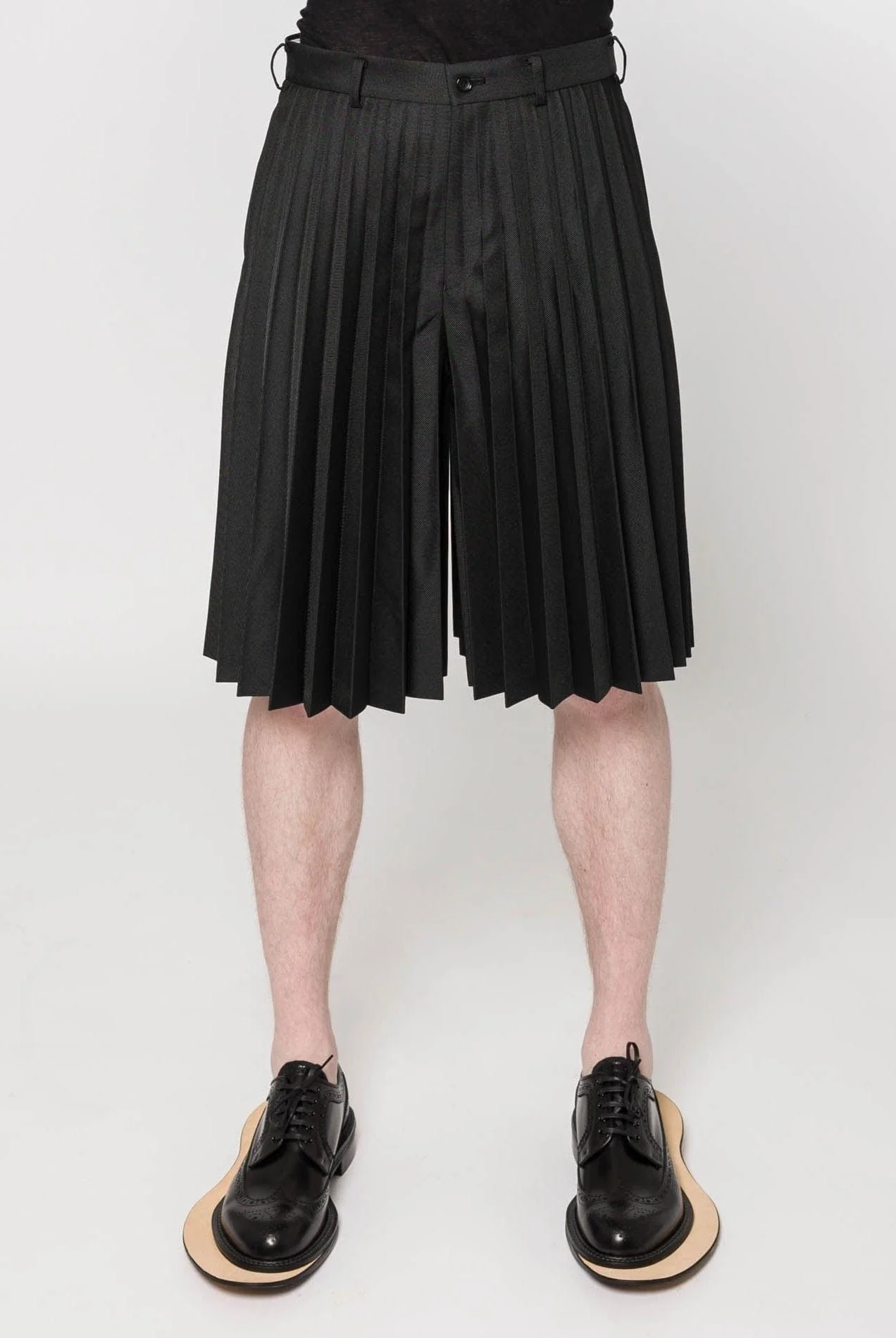 Comme des Garçons Homme Plus Pleated Gabardine Shorts