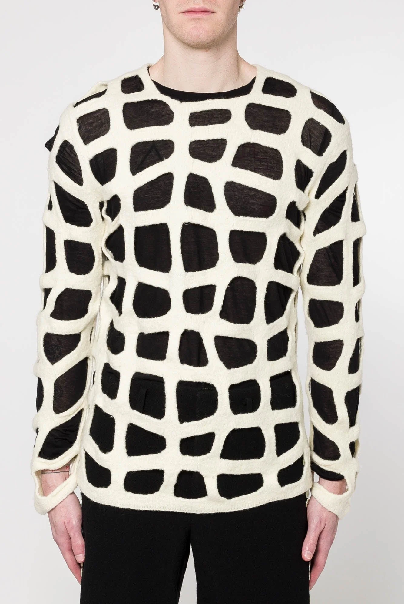 Comme des Garçons Homme Plus Worsted Yarn Sweater