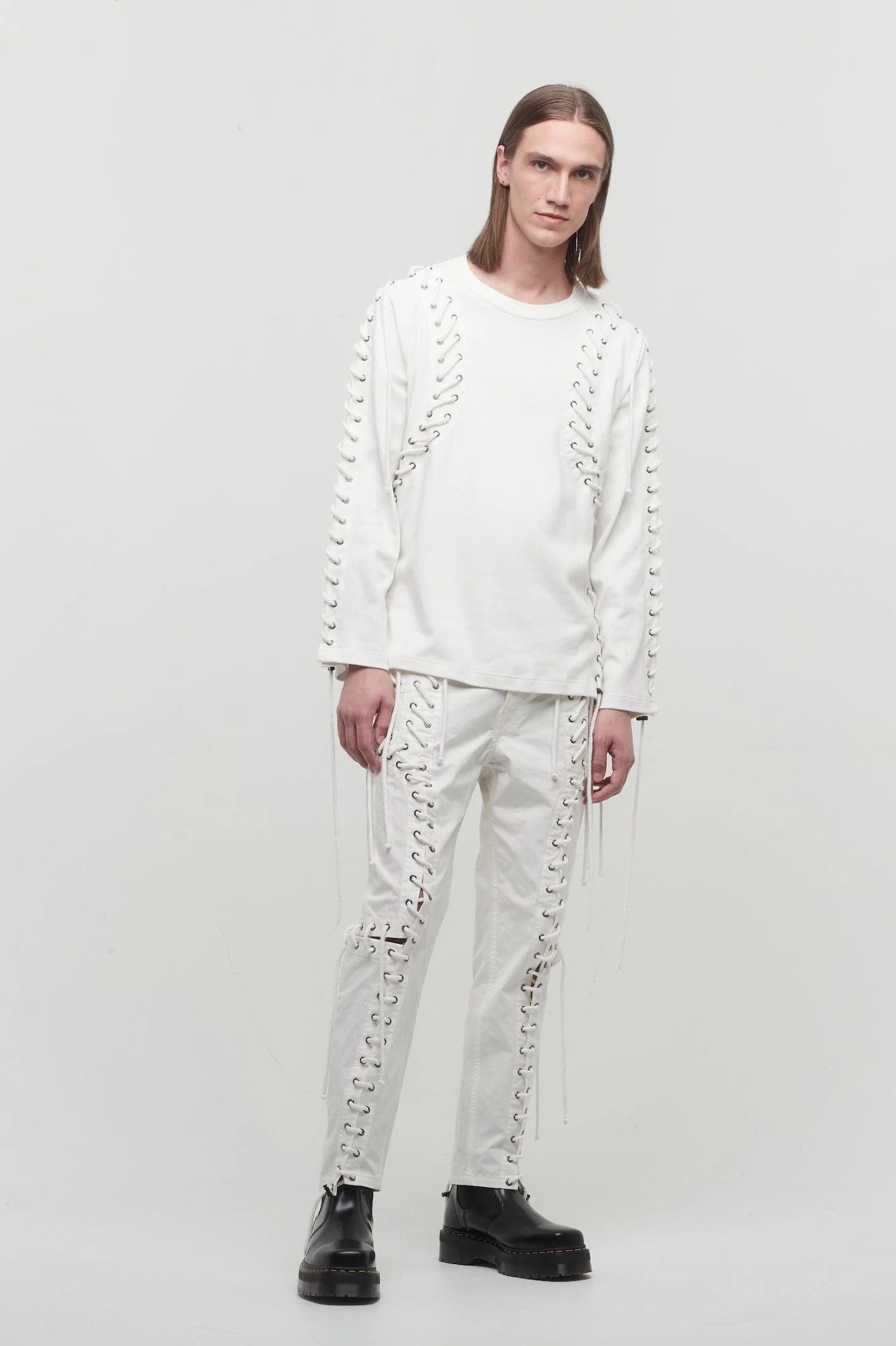 Craig Green Deconstructed Laced Trouser - Image 4