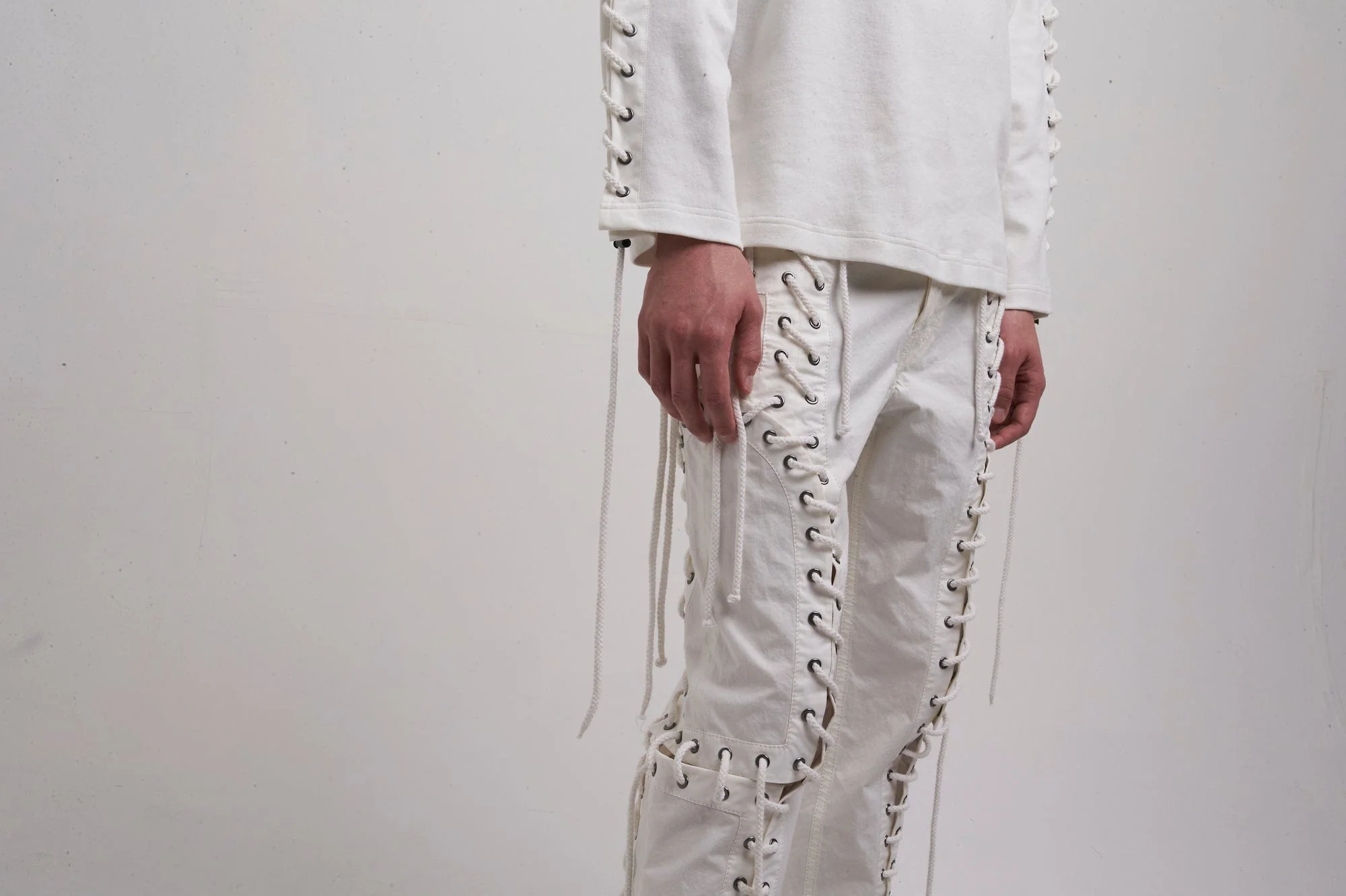 Craig Green Deconstructed Laced Trouser - Image 5