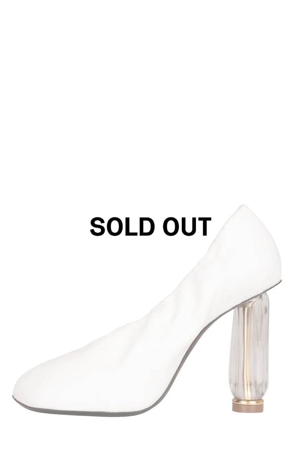 Dries Van Noten White Ballet Heels