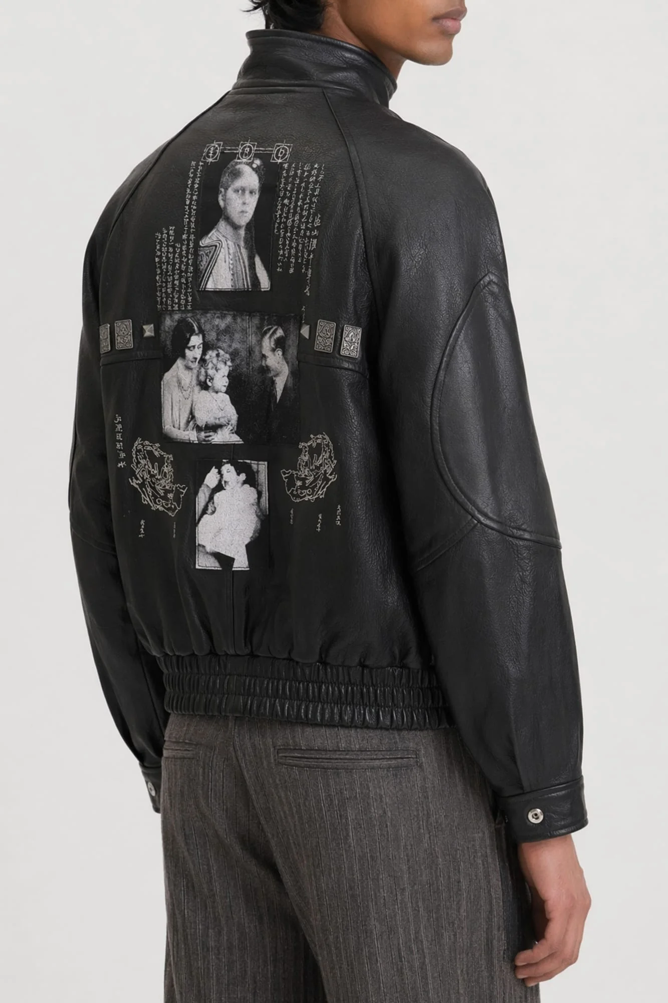 Enfants Riches Déprimés Prince Phillip's Studded Leather Jacket - Image 3
