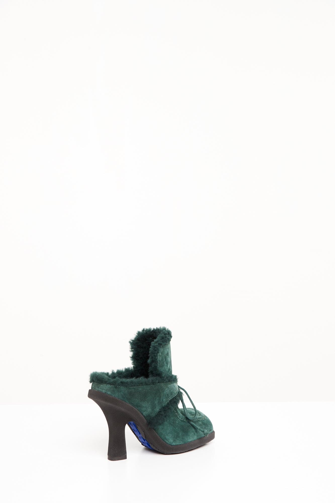 Burberry Mules in Shearling Vine - Image 4