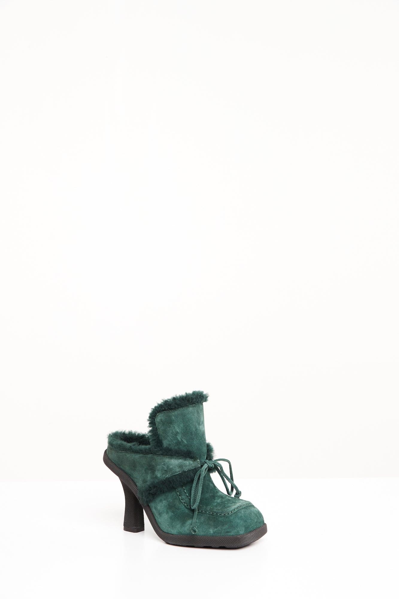 Burberry Mules in Shearling Vine - Image 5