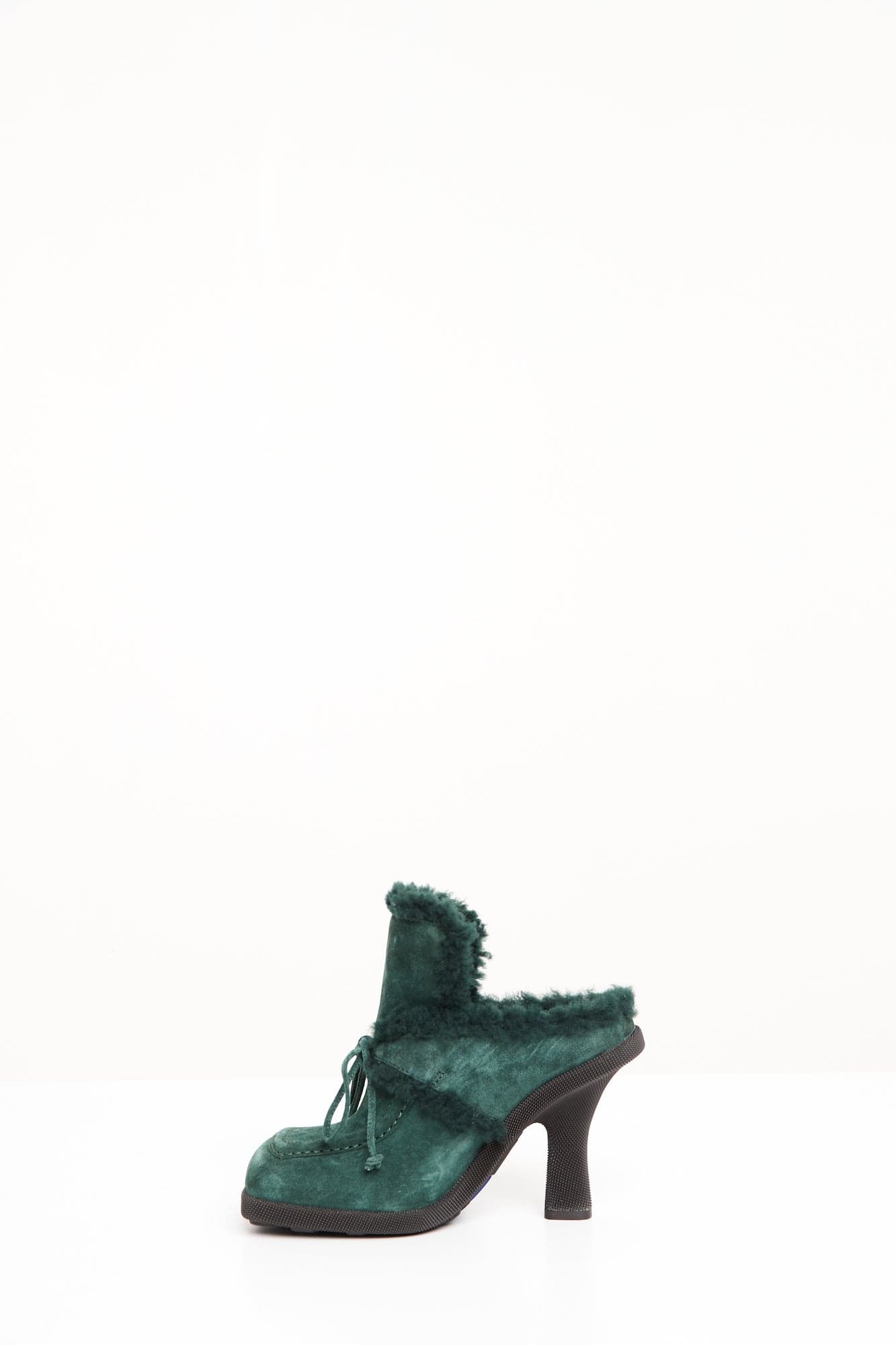 Burberry Mules in Shearling Vine - Image 6