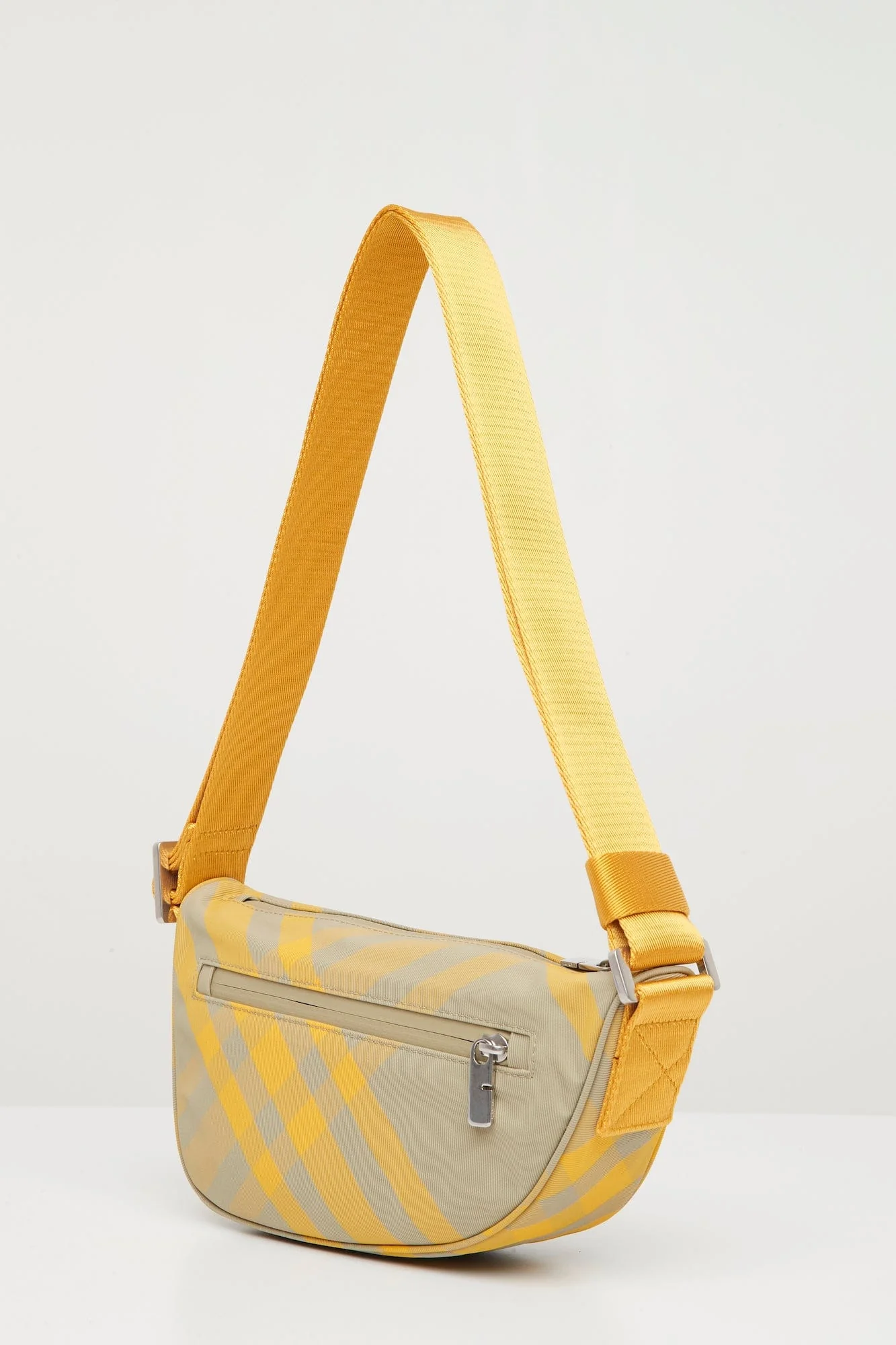 Burberry Nylon Check Jacquard Crossbody Bag - Image 2