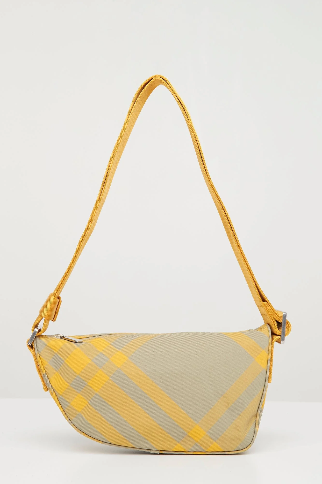 Burberry Nylon Check Jacquard Crossbody Bag - Image 3