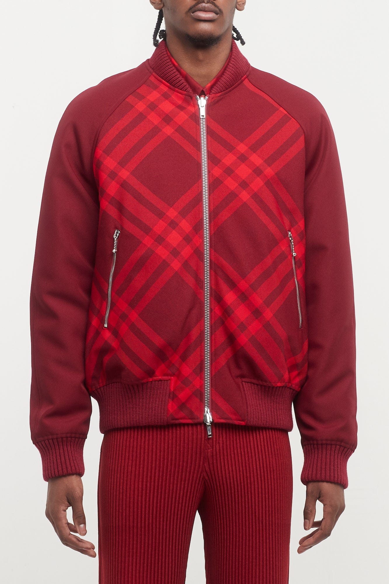 Burberry Ripple IP Check Bomber Jacket