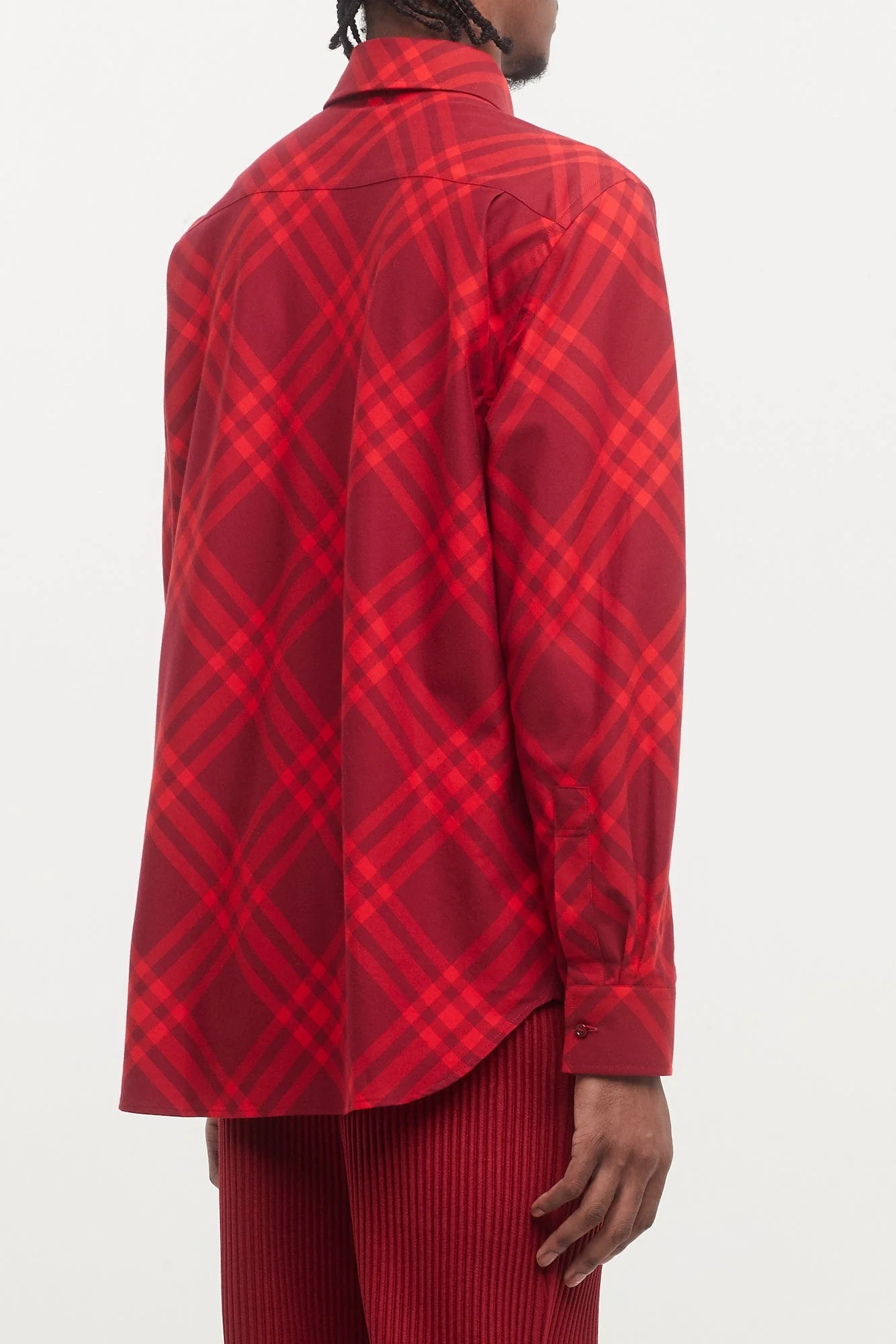 Burberry Ripple IP Check Button Down Shirt - Image 3