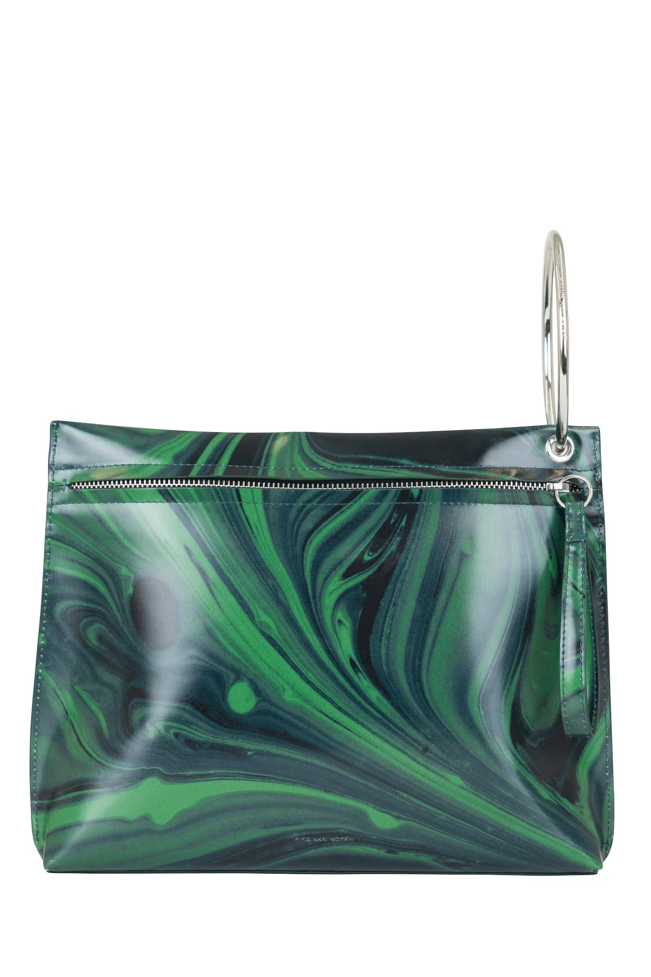 Dries Van Noten Green Marble Bag - Image 2