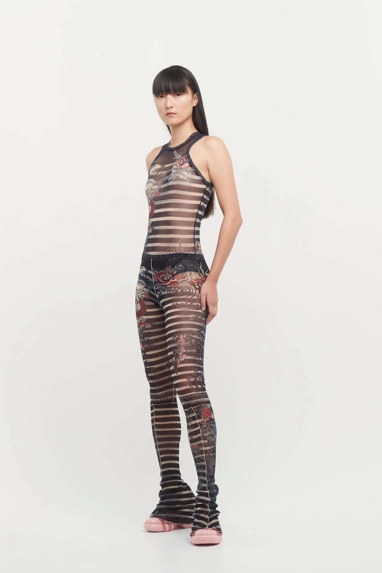 Jean Paul Gaultier Mariniere Tattoo Sleeveless Body - Image 4