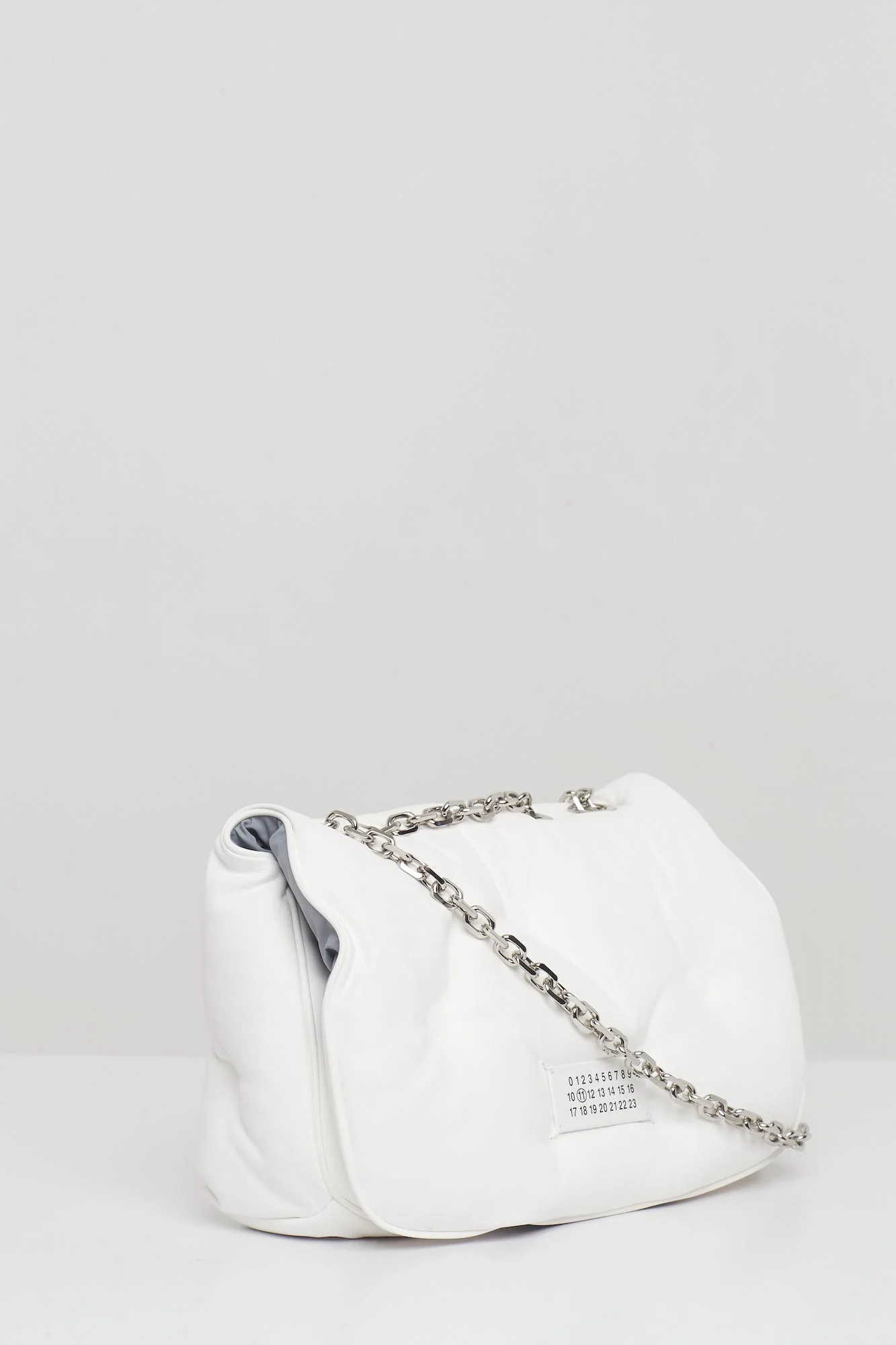 Maison Margiela Glam Slam Flap Medium in Chalk - Image 2