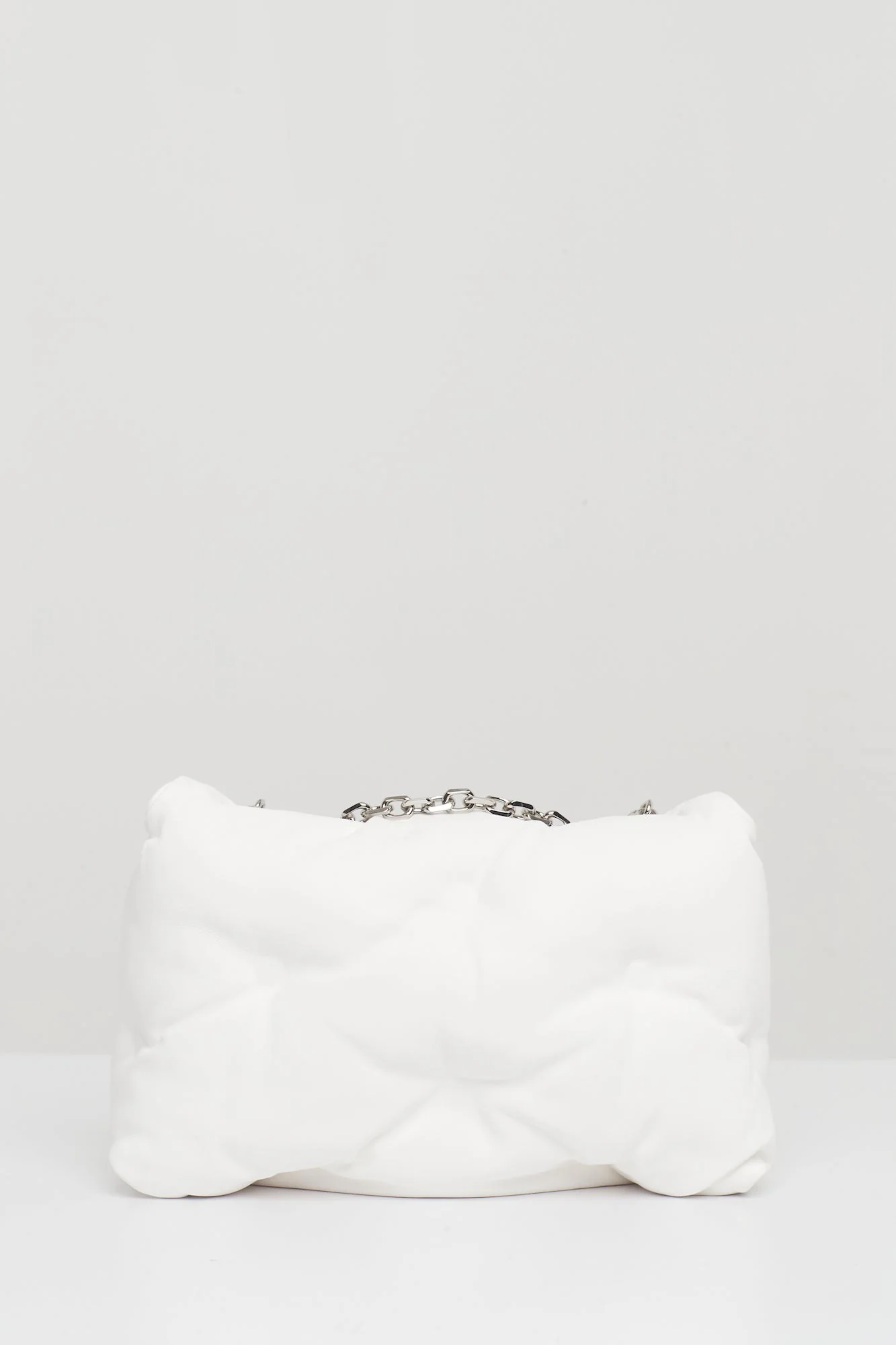 Maison Margiela Glam Slam Flap Medium in Chalk - Image 3
