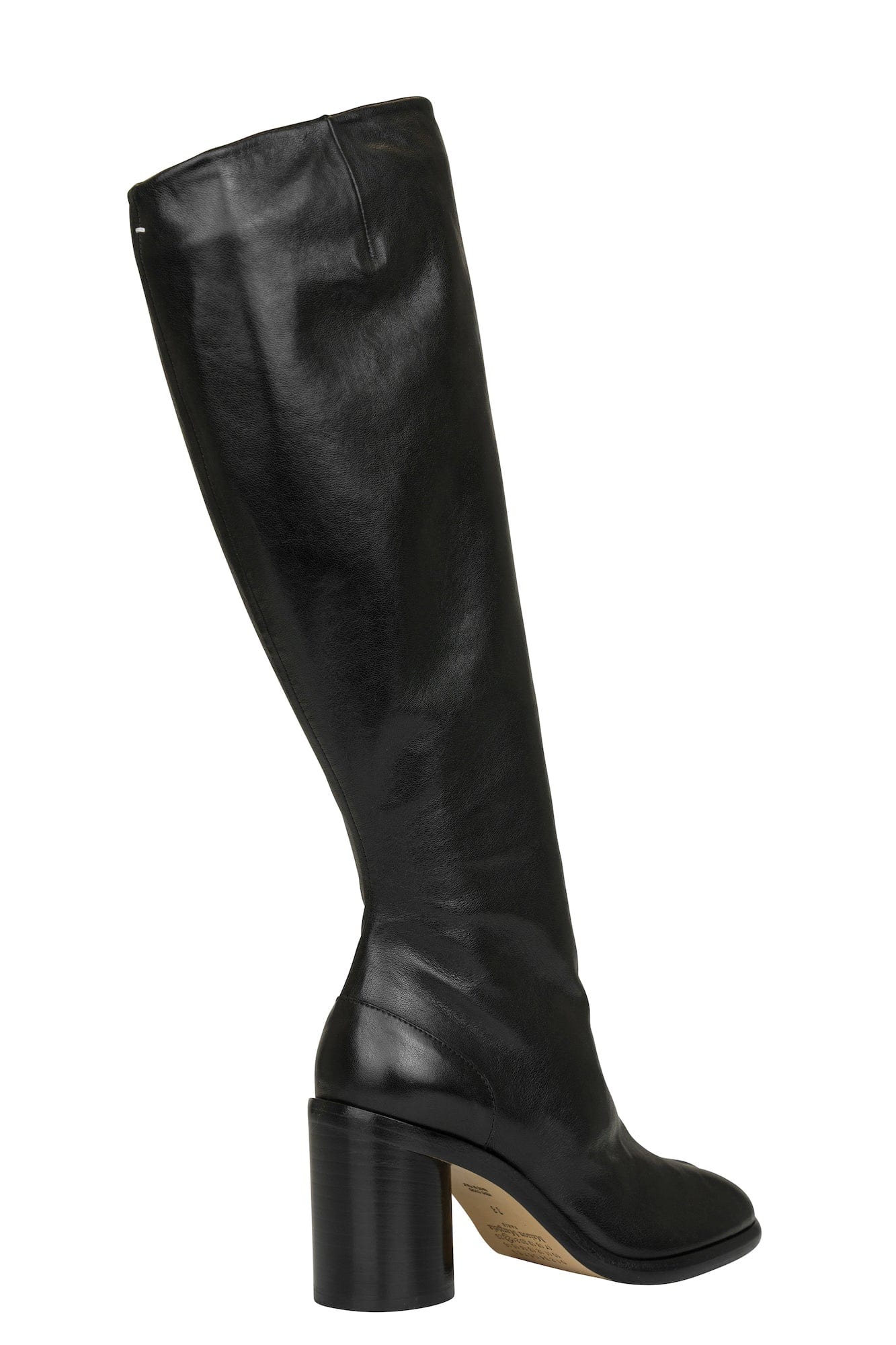 Maison Margiela Knee High Tabi Boots in Black H80 - Image 4