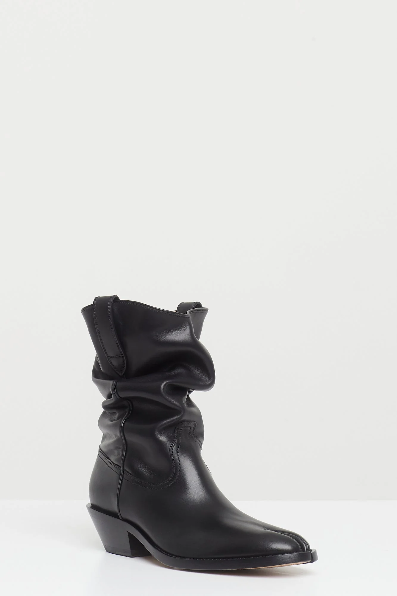 Maison Margiela Womens Tabi Western Boots in Black - Image 3