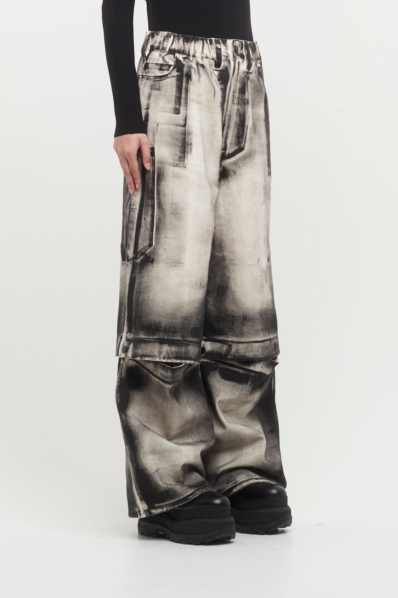 Melitta Baumeister Painted Denim Pants - Image 2