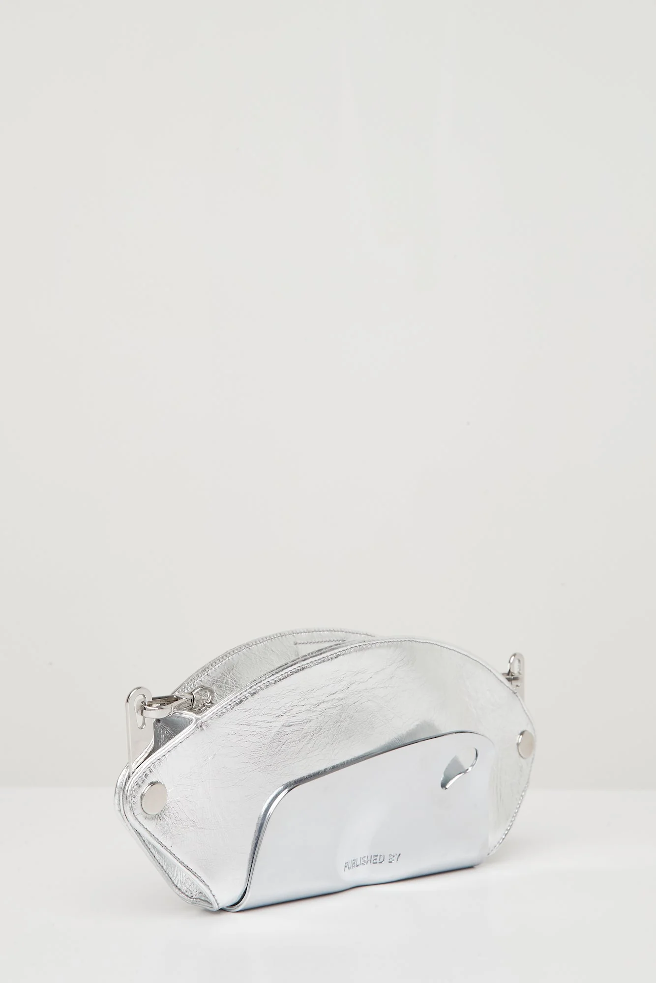 Published By Pouch Bag Silver - Image 5