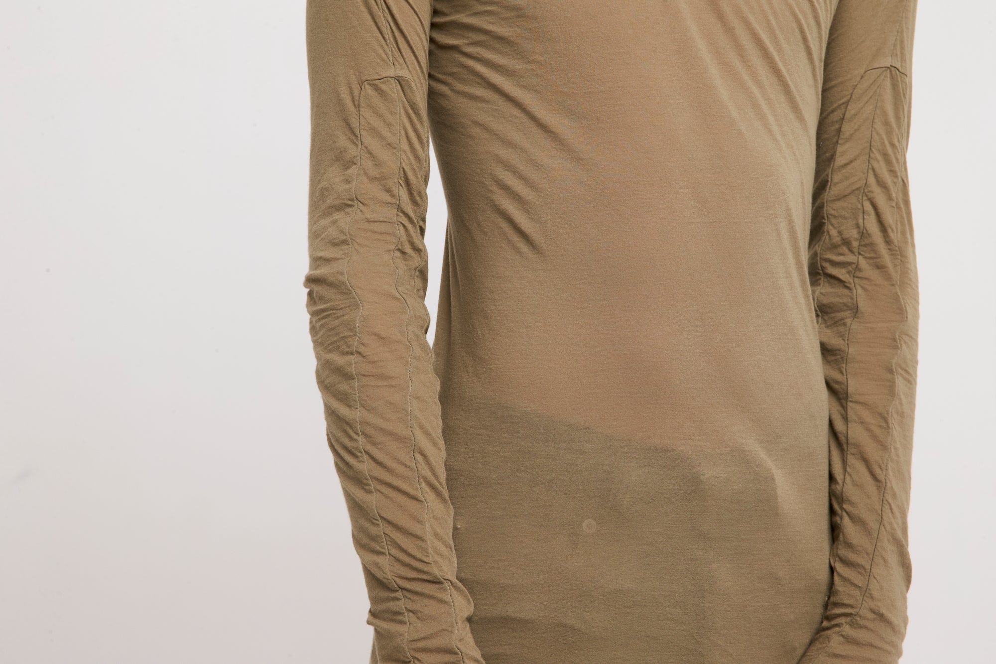 Rick Owens DRKSHDW Scarification LS T in Pale Green - Image 5