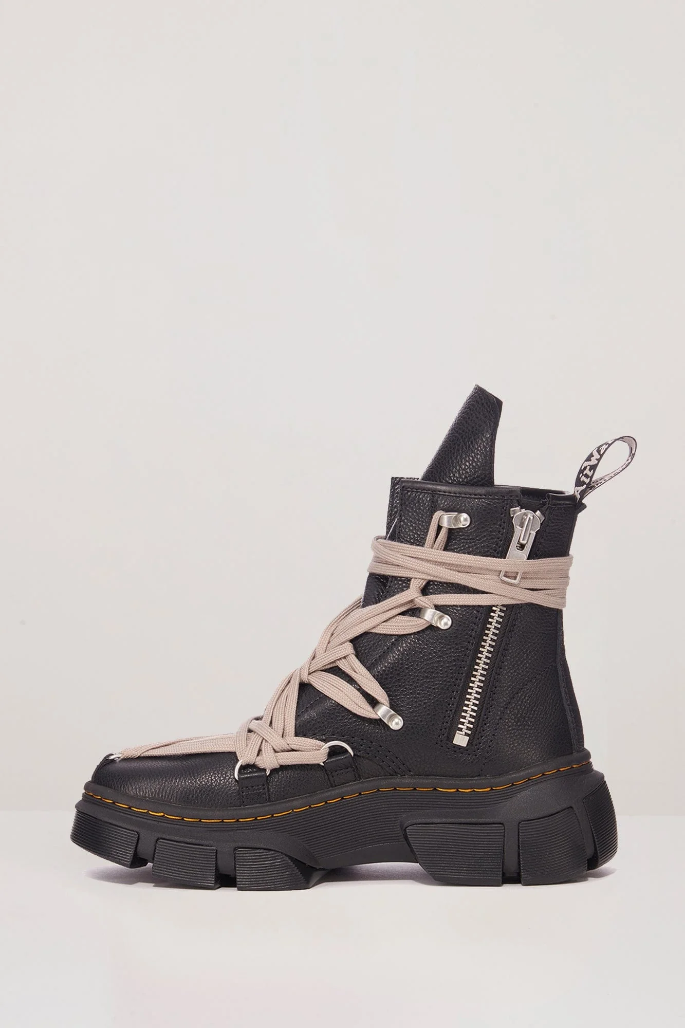 Rick Owens x Dr Martens Women's 1460 DMXL Mega Lace Boot - Image 3