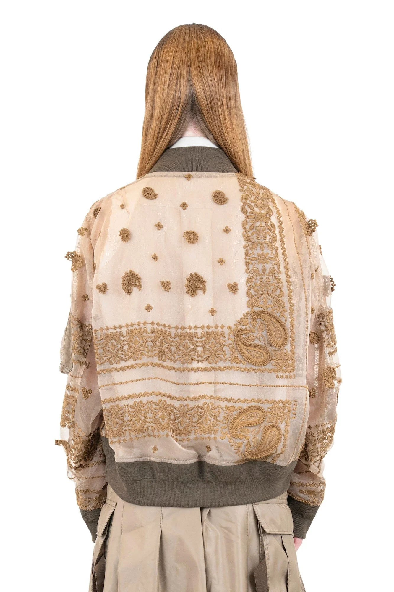 Sacai Bandana Embroidery Blouson - Image 2