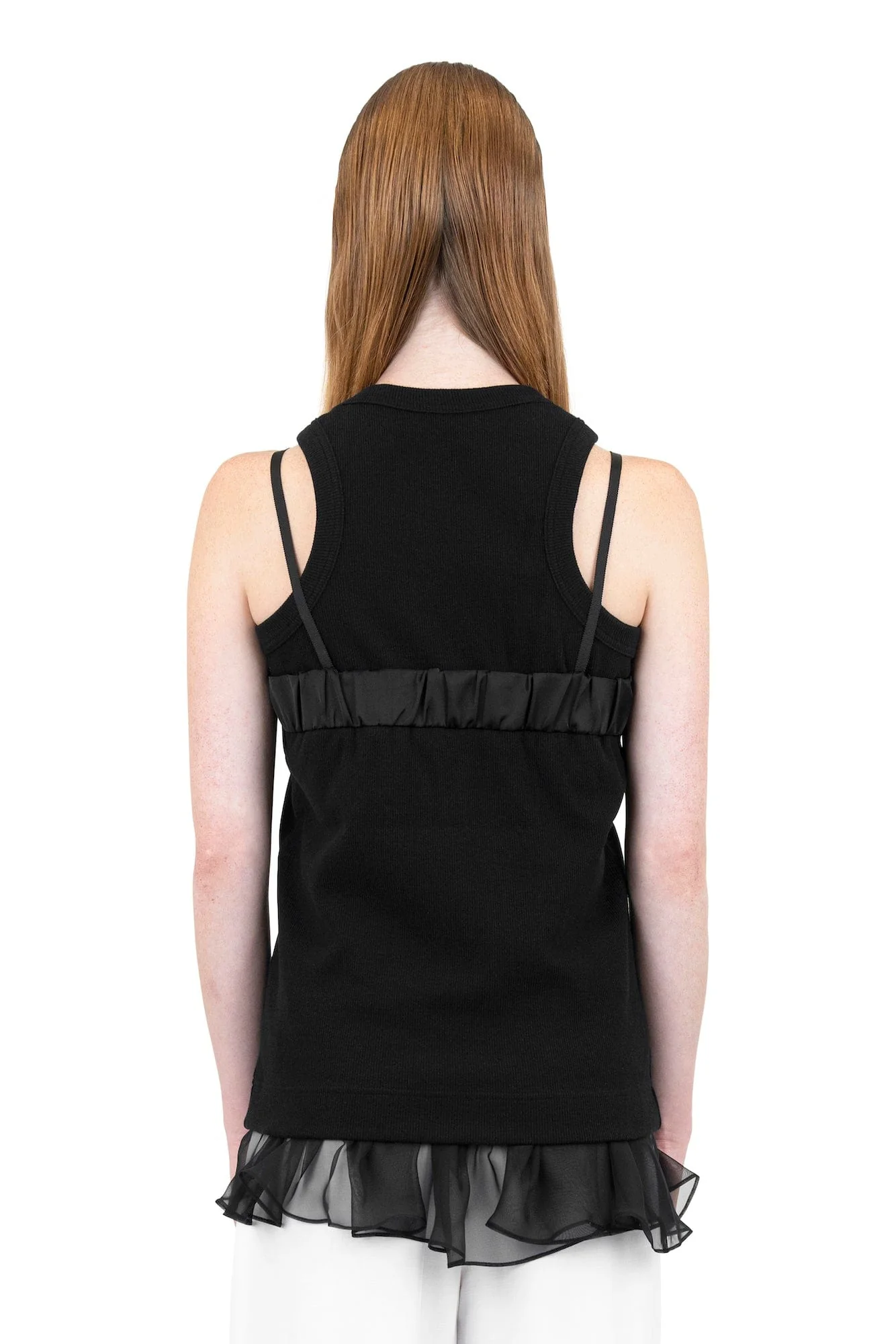 Sacai Cotton Jersey Tank Top - Image 2