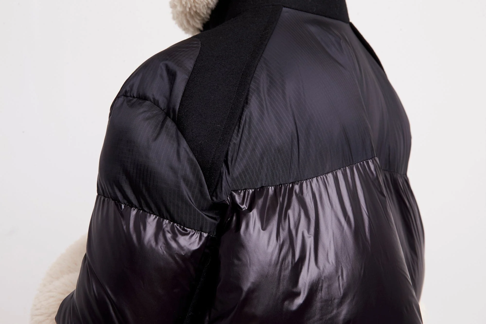 Sacai Faux Shearling Padded Blouson - Image 6