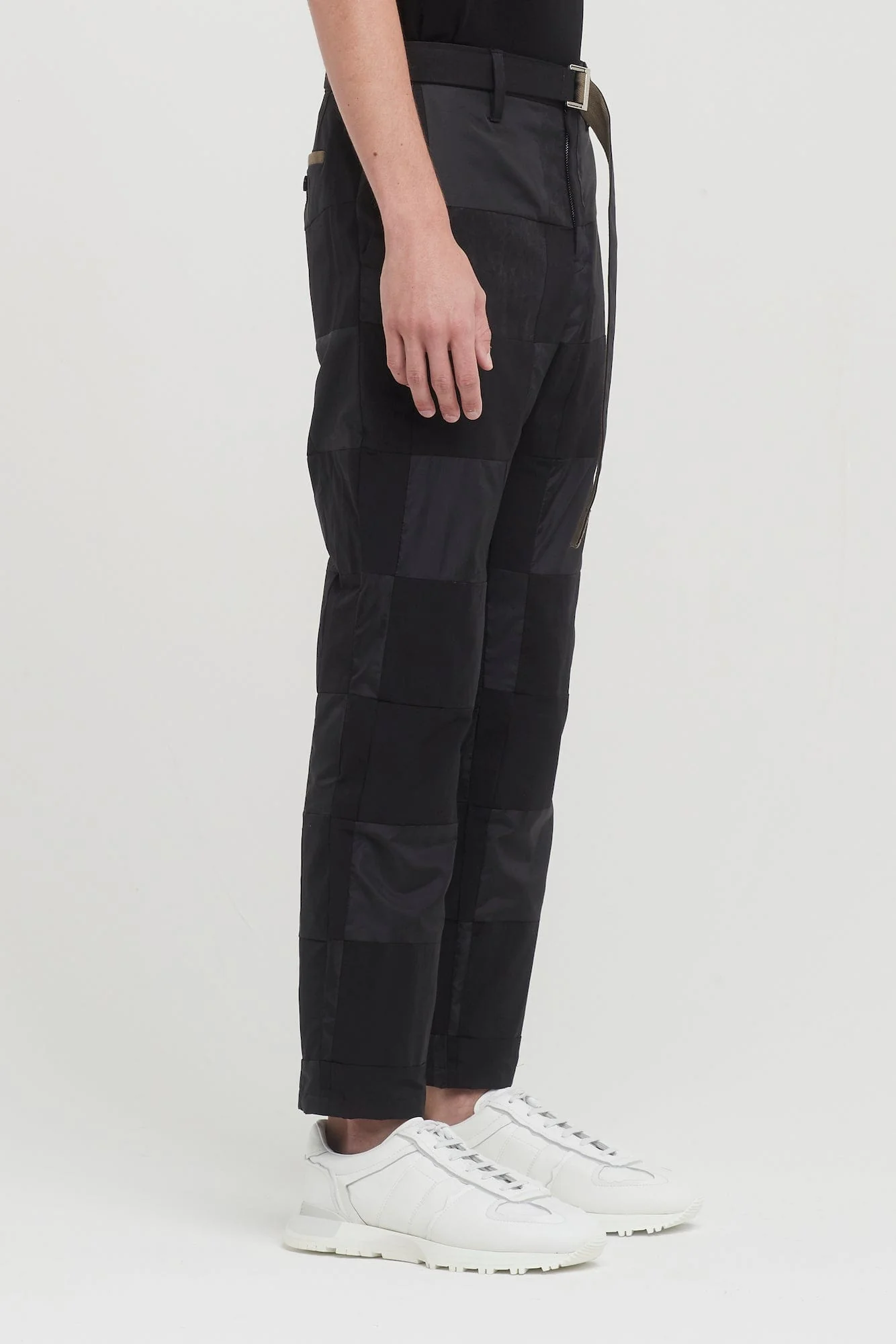 Sacai Faux Suede Mix Pants - Image 2