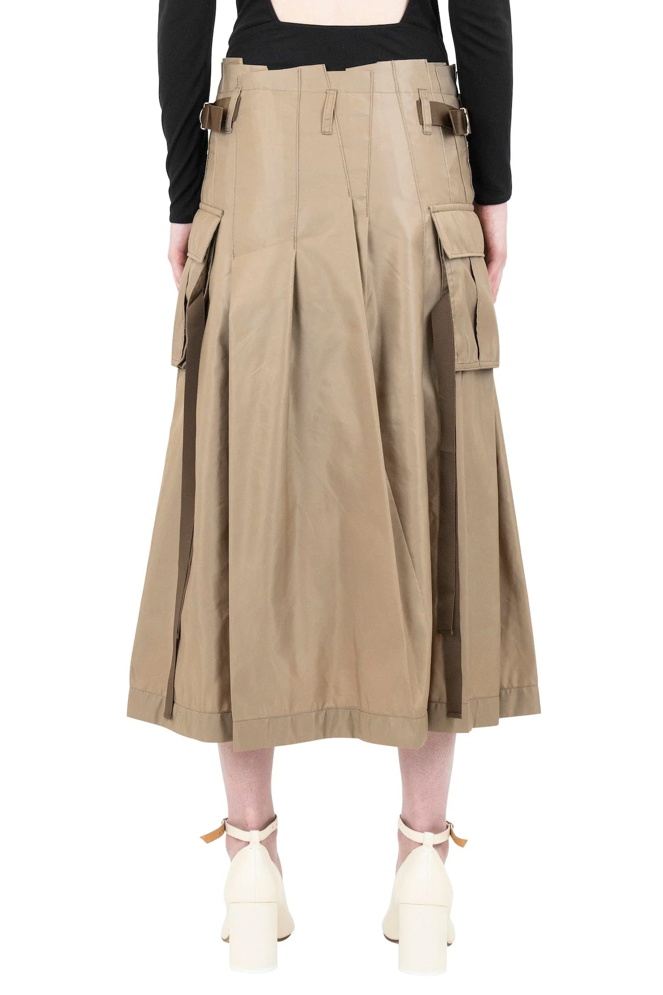 Sacai Nylon Twill Skirt - Image 3