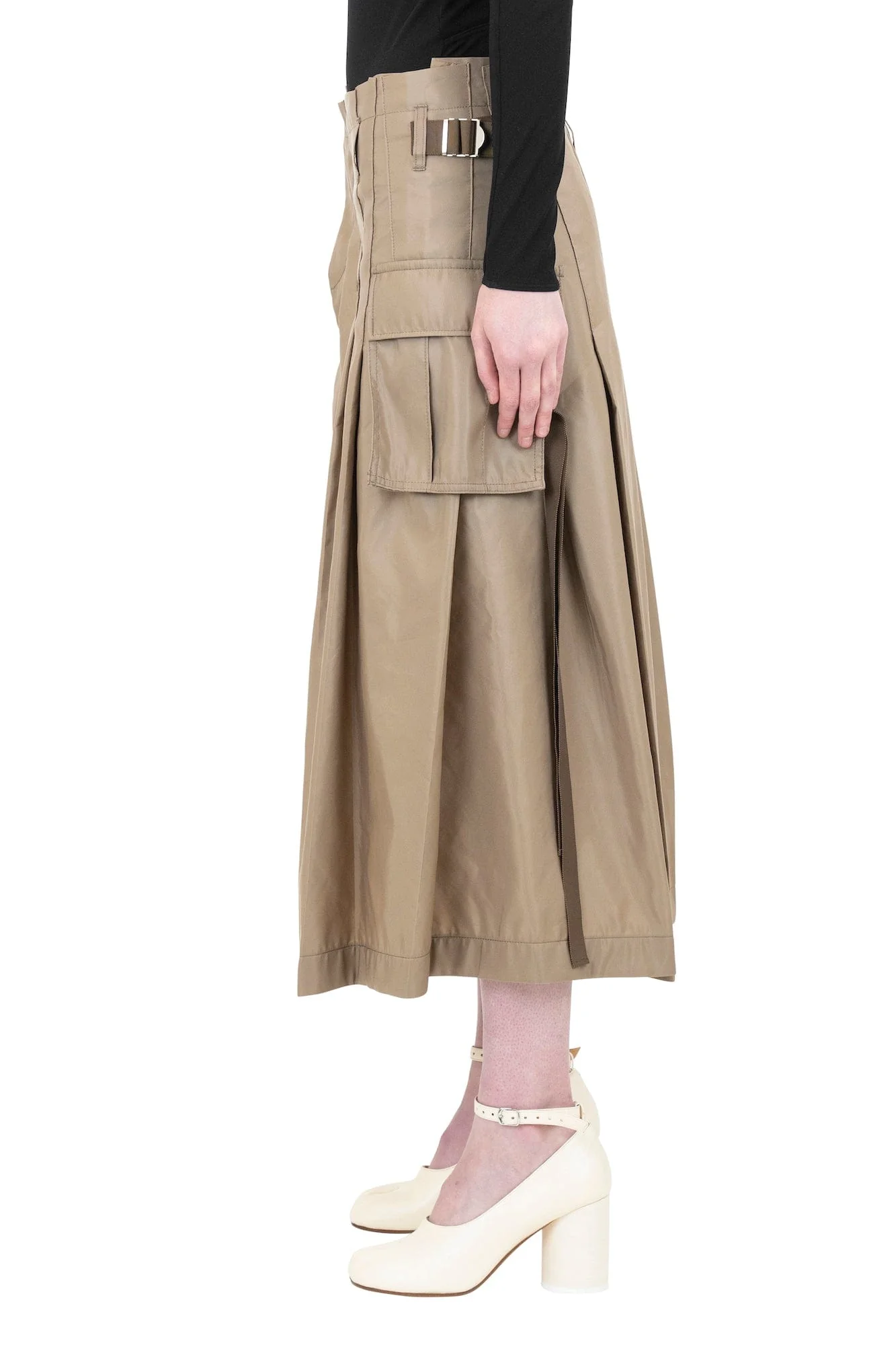 Sacai Nylon Twill Skirt - Image 4