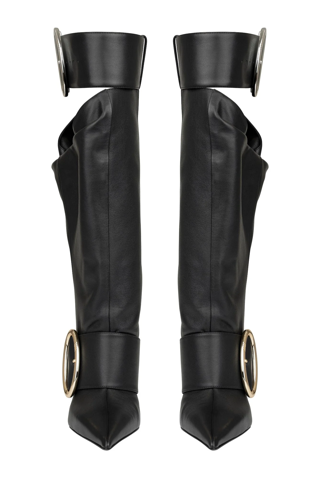 The Attico Dada Slouchy Boot 105mm in Black - Image 2