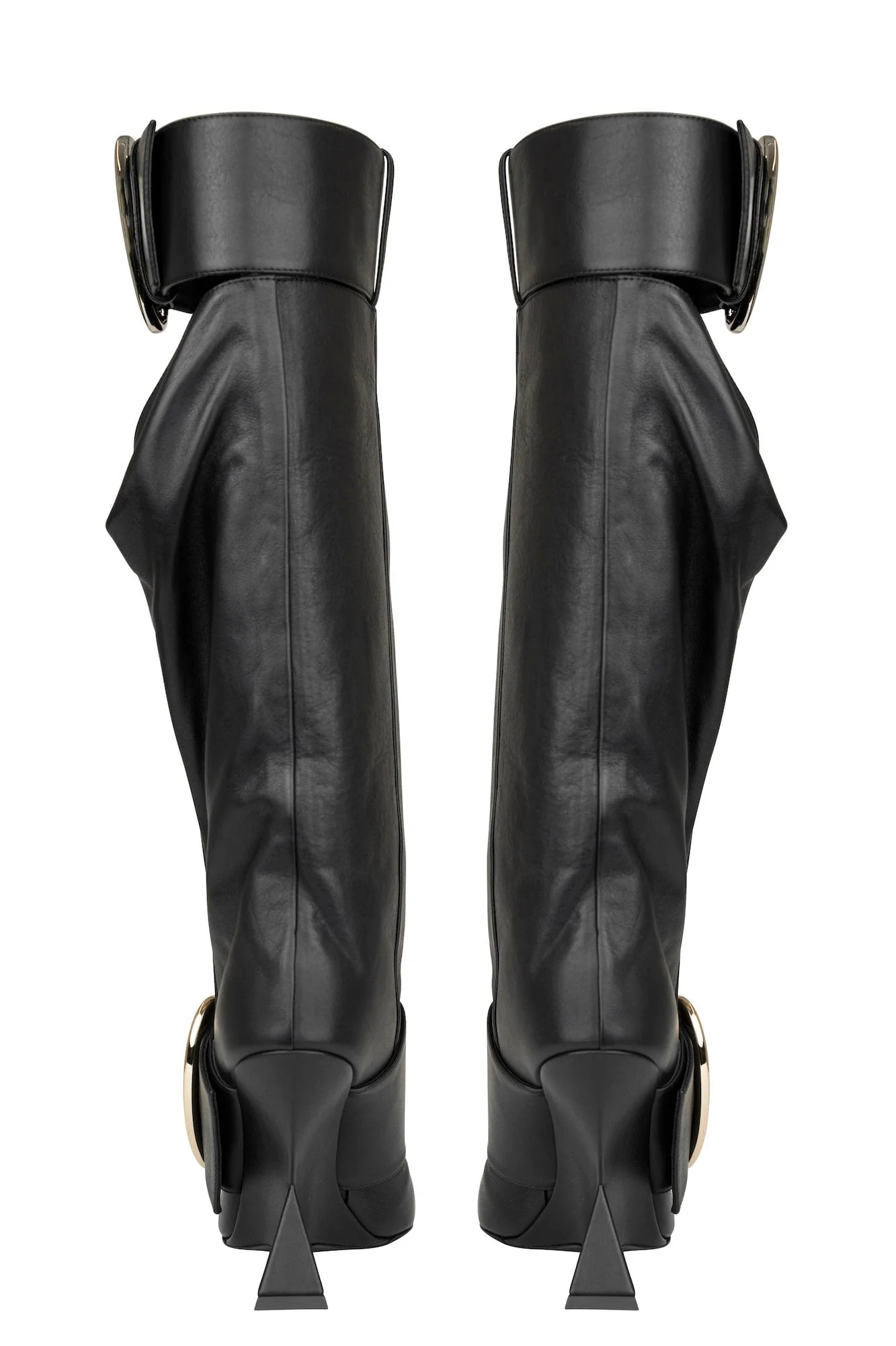 The Attico Dada Slouchy Boot 105mm in Black - Image 3