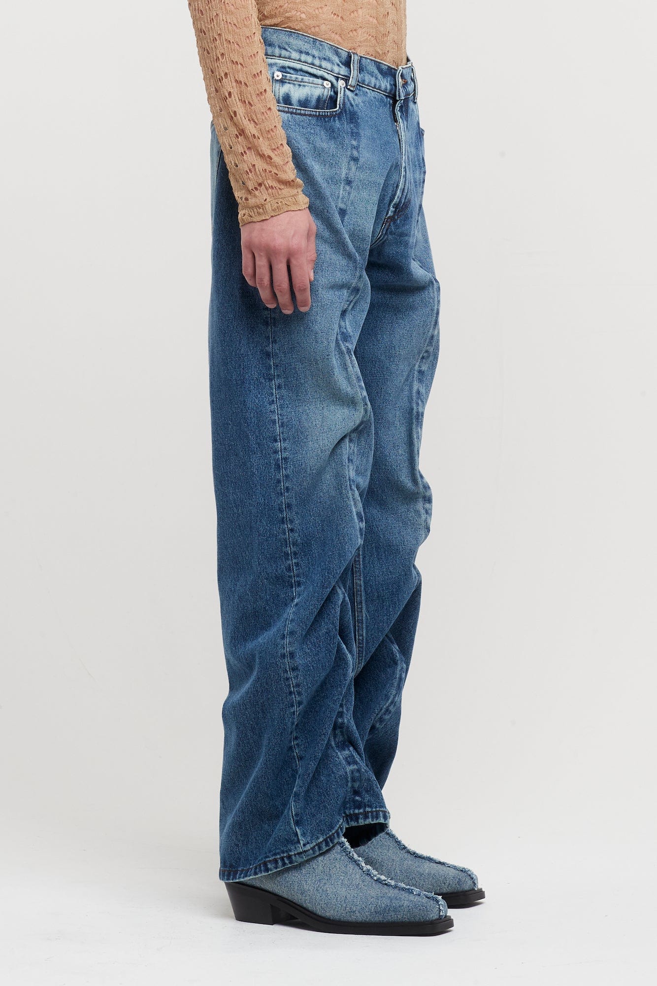 Y/Project Mens Evergreen Wire Jeans - Image 2