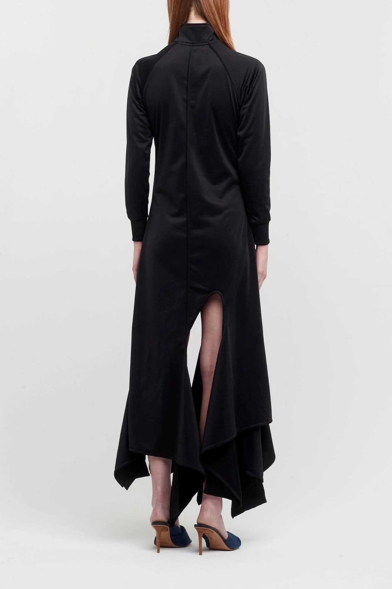 Y/Project Womens Multi Cut Out Track Dress - Image 3