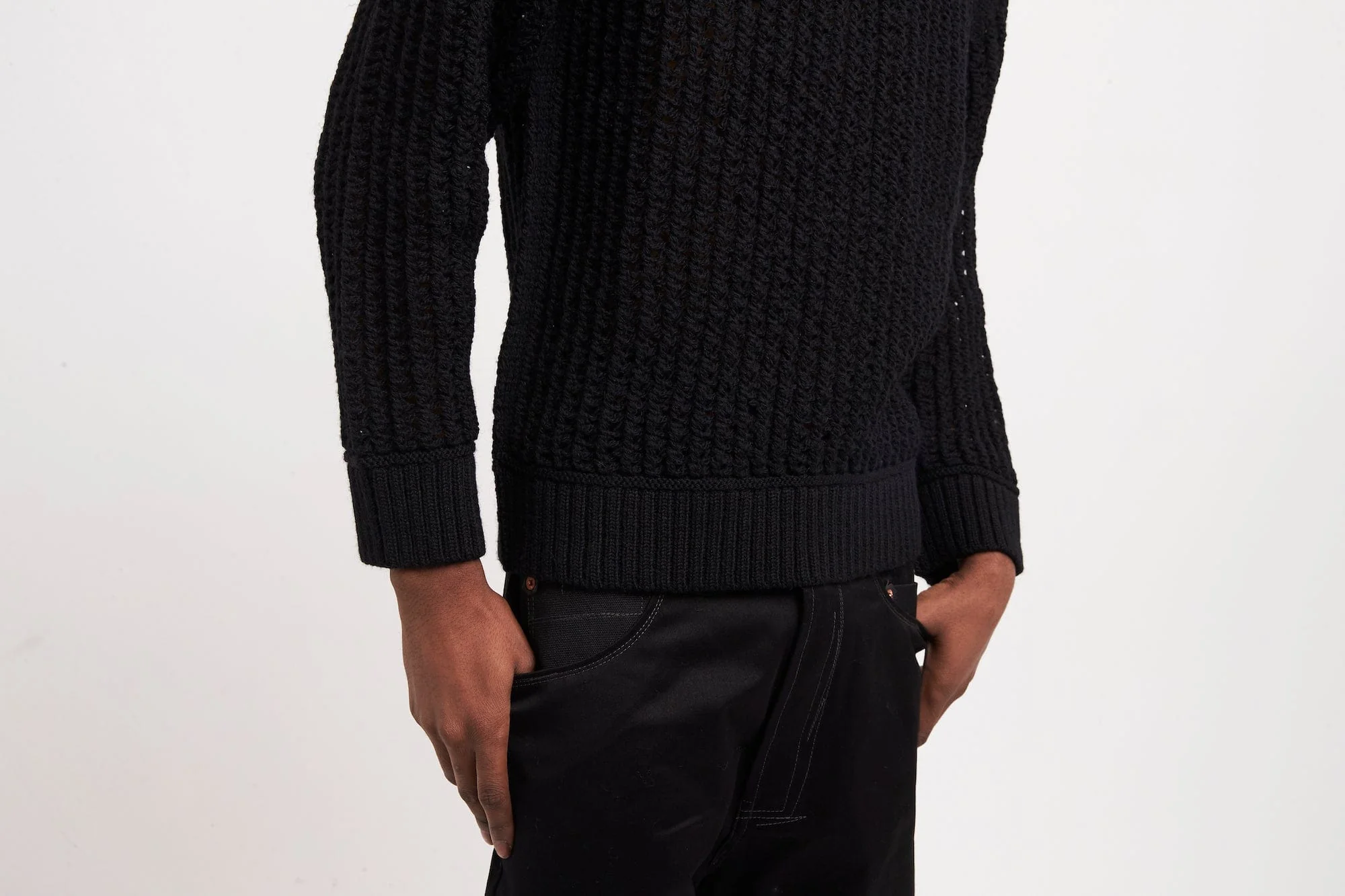 Junya Watanabe MAN Textured Sweater - Image 5