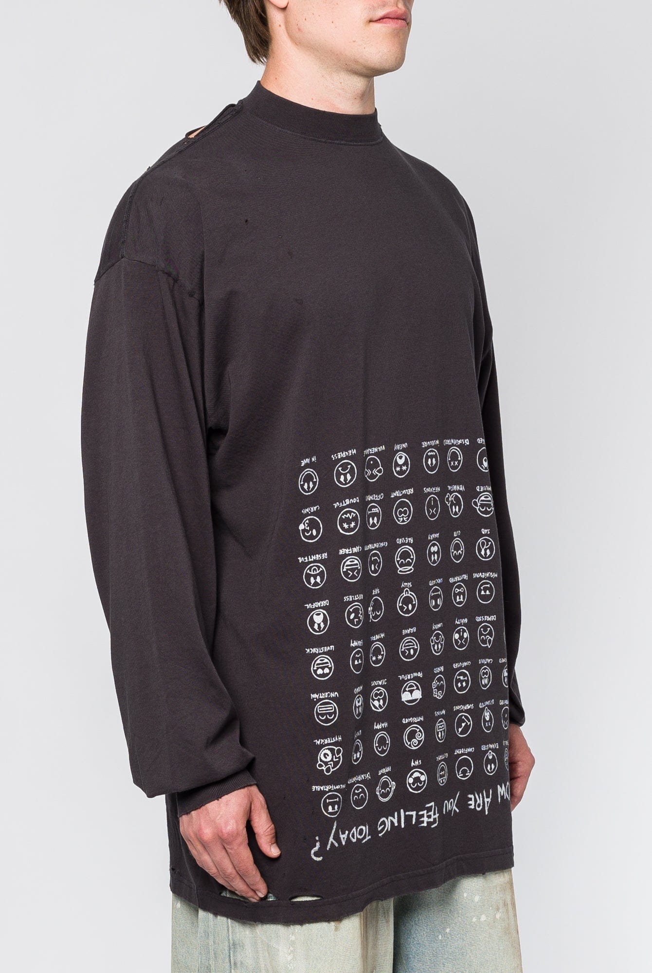 Balenciaga How Are You Feeling T-Shirt - Image 2