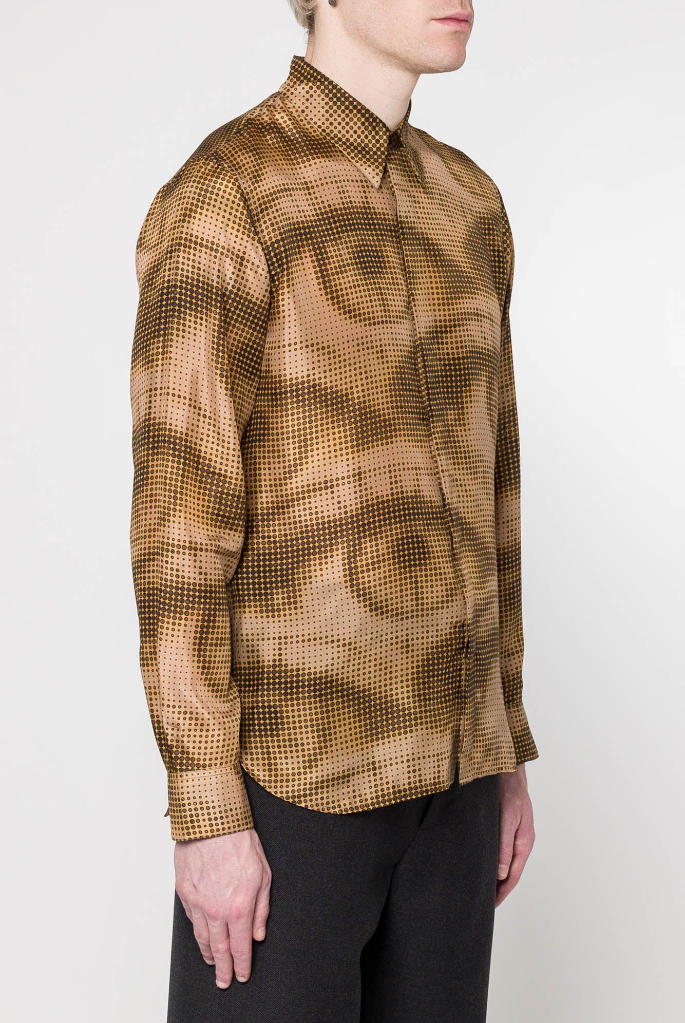 Dries Van Noten Carvies Printed Silk Shirt - Image 2