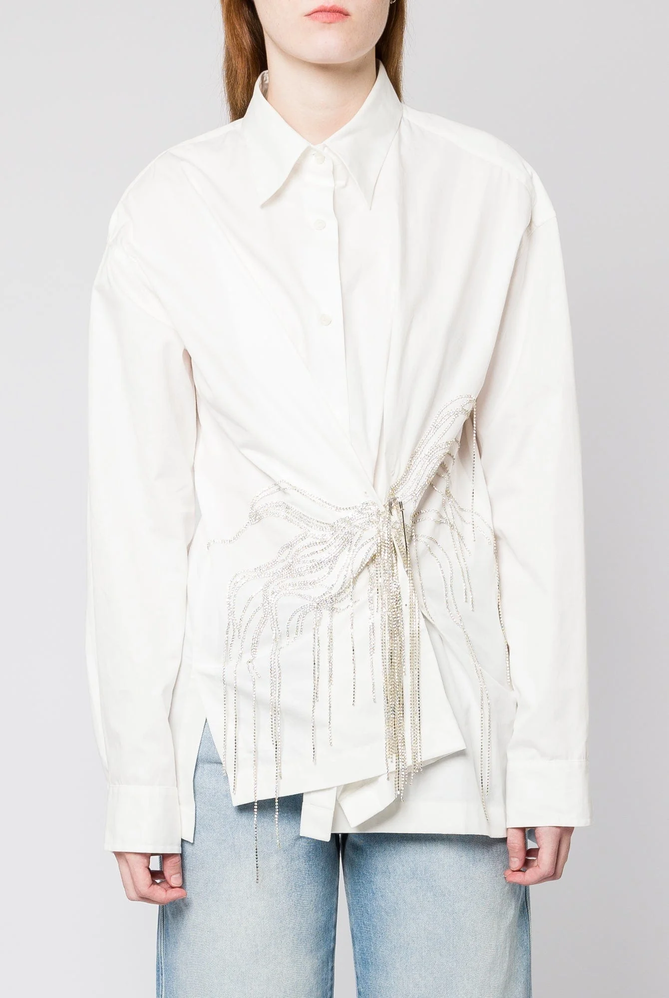 Dries Van Noten Clicks Embroidered Shirt