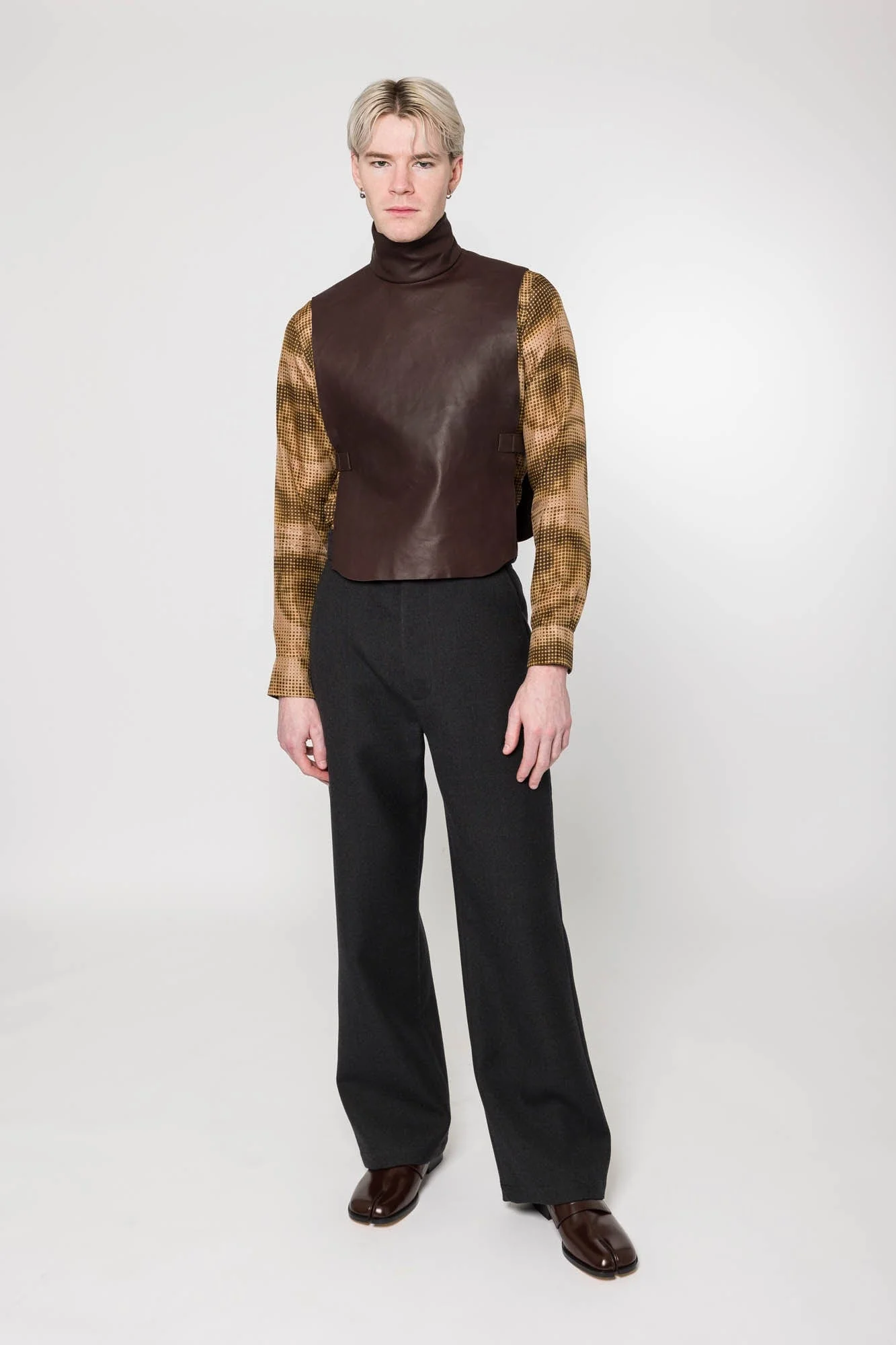 Dries Van Noten Lance Leather Top - Image 4