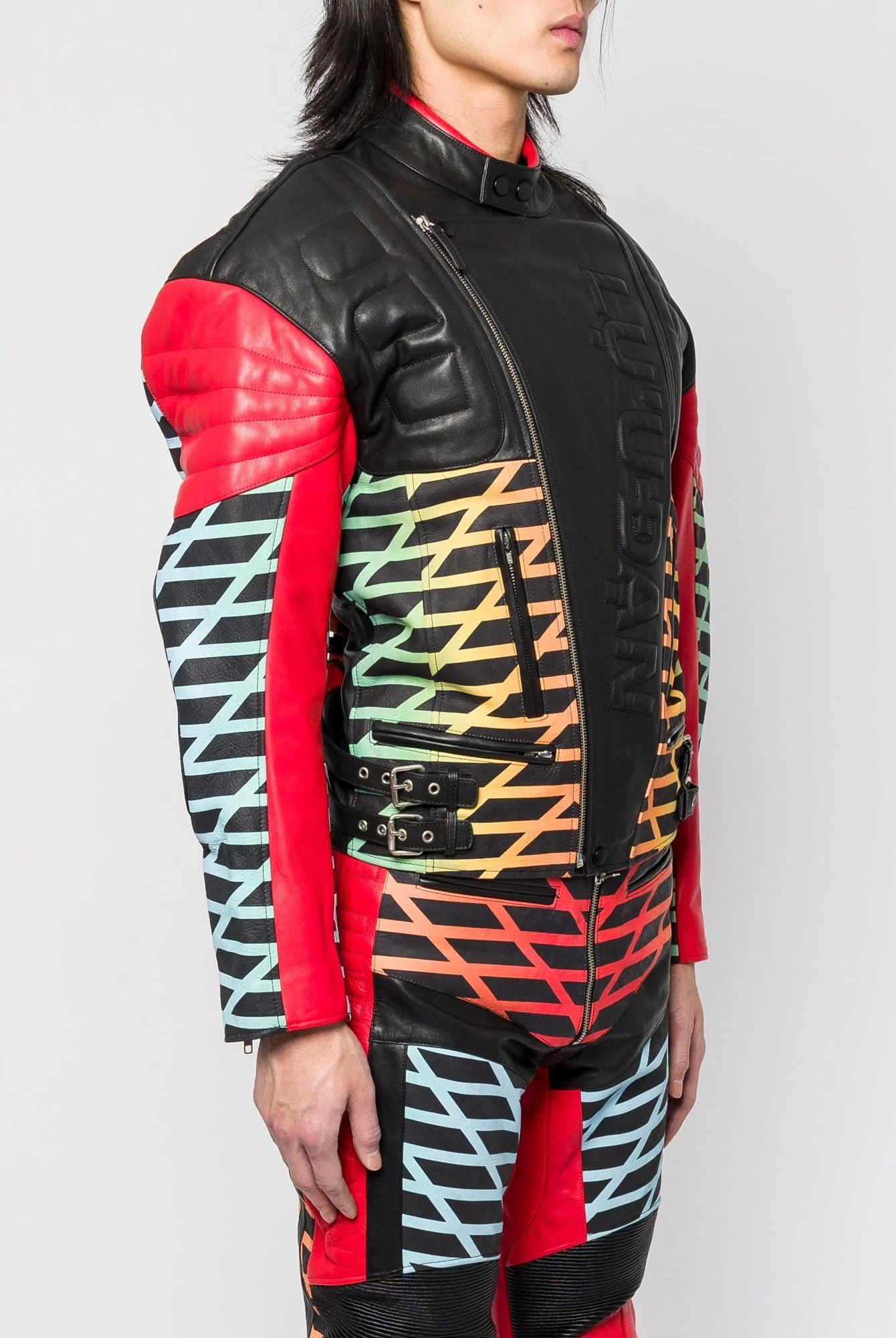 Lu'u Dan Padded Moto L-D Jacket - Image 2