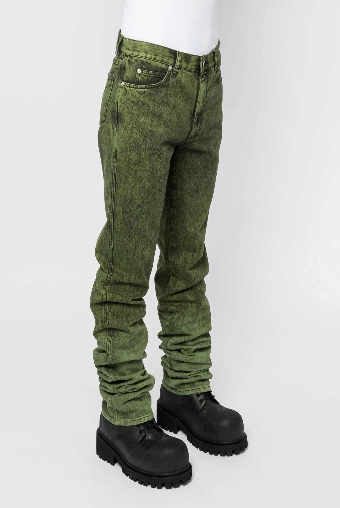Lu'u Dan Stacked Straight leg Jeans - Image 2